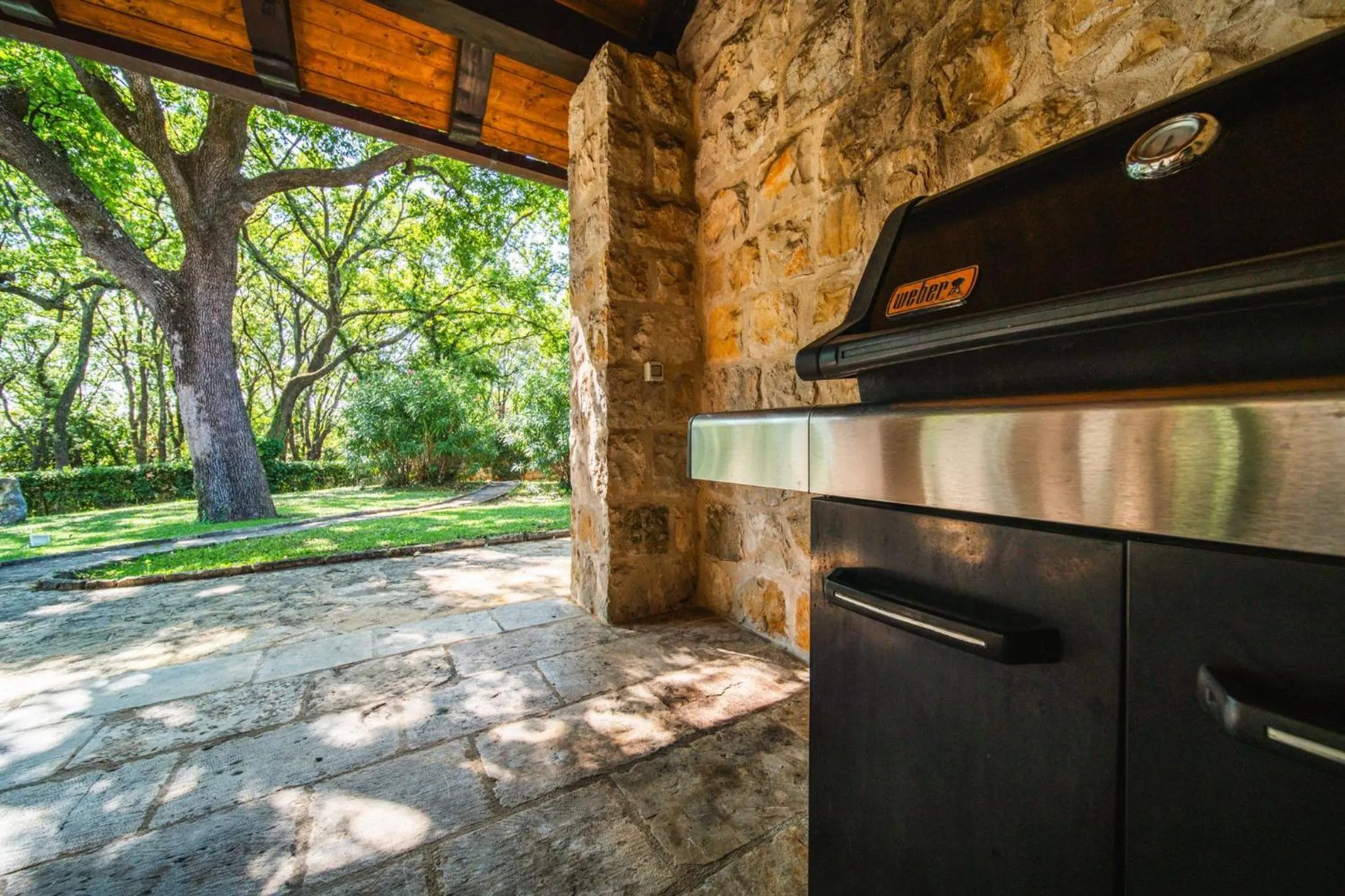 kitchen in Garden Oasis Pool Villa