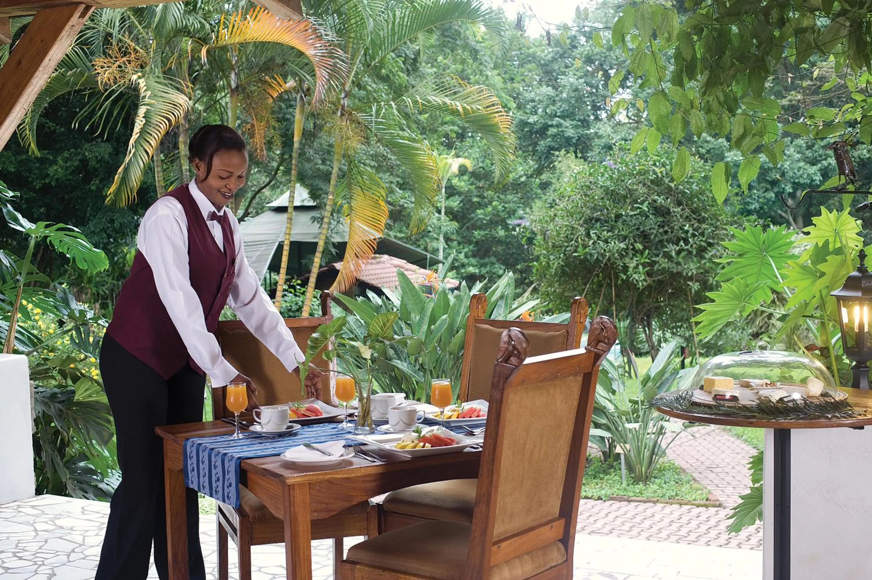 Dining area in Dik Dik Hotel