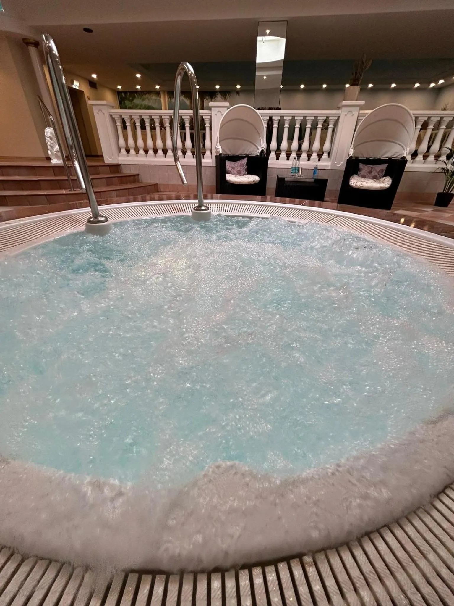 Hot Tub in Golf- und Wellnesshotel Amtsheide