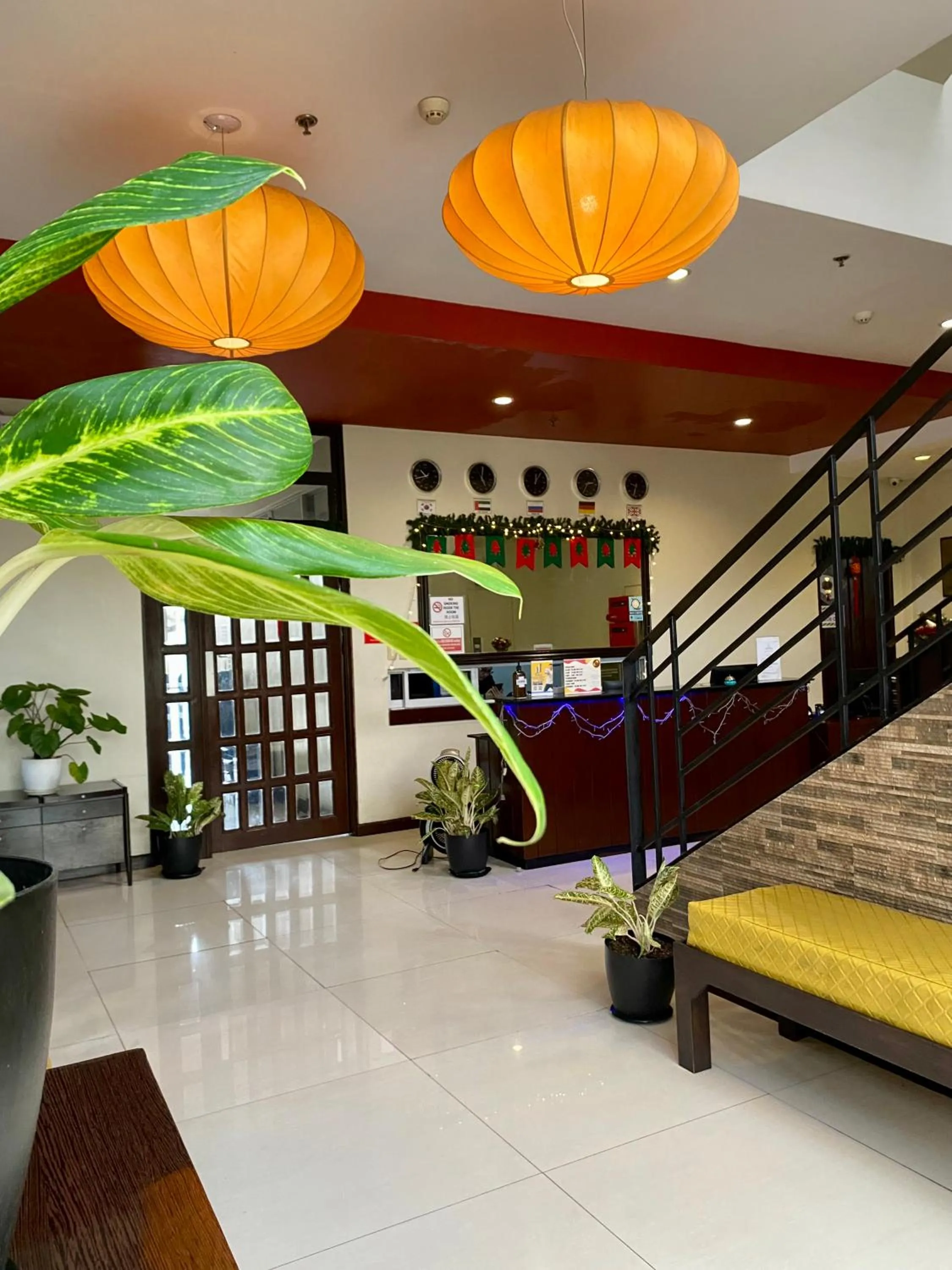 Lobby or reception in Asiatel Airport Hotel