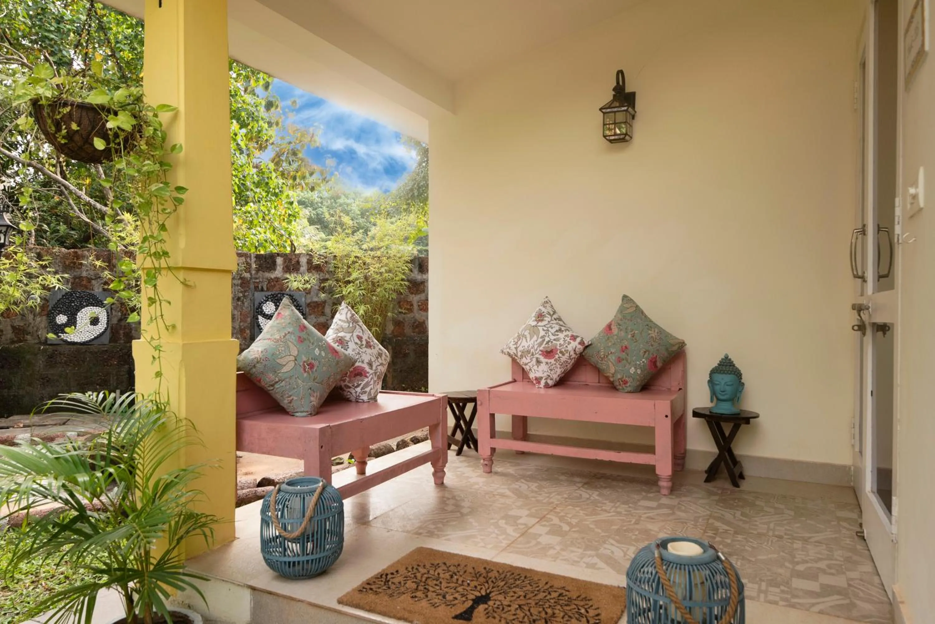 Patio in Sashas Holiday Village