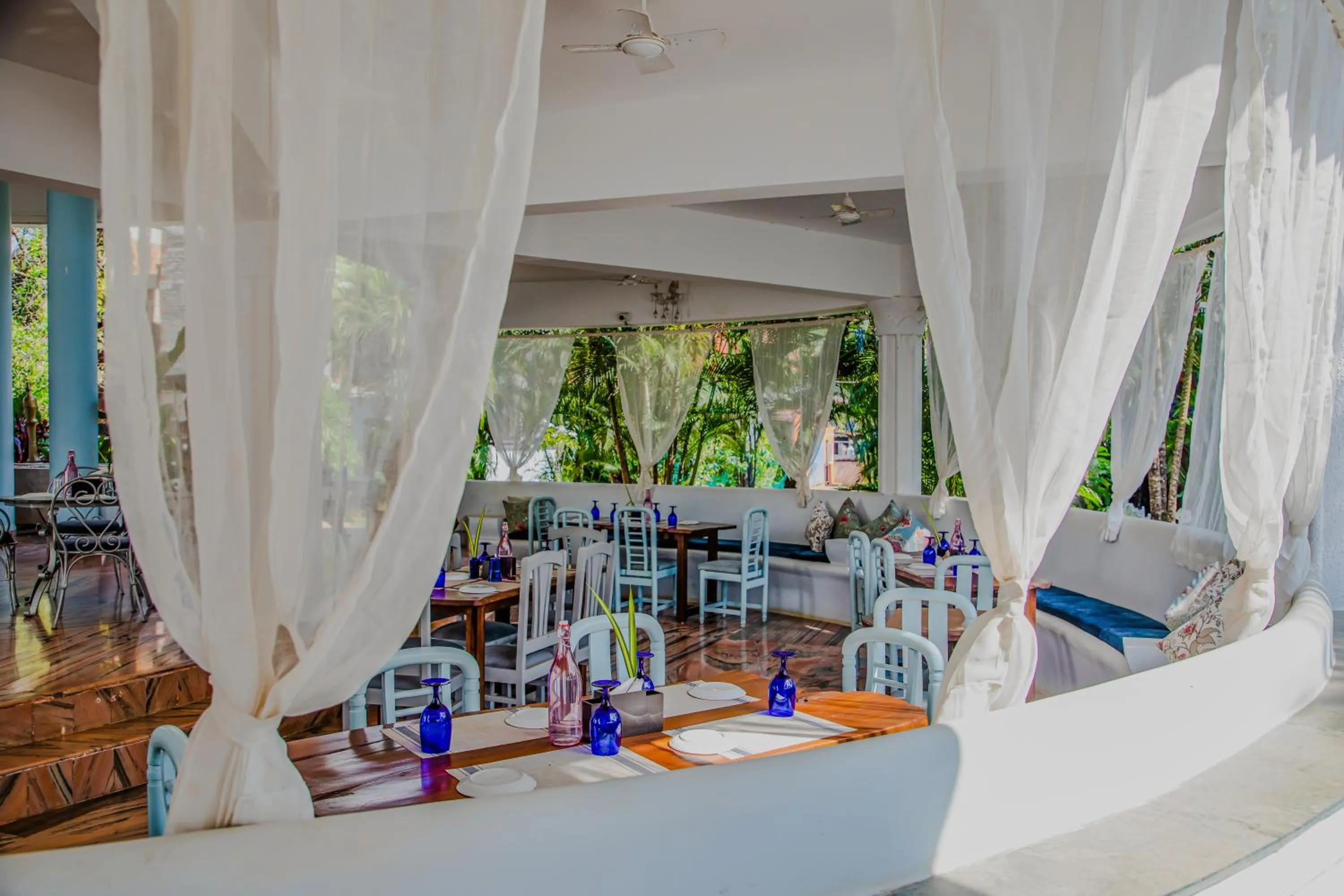 Patio in Sashas Holiday Village