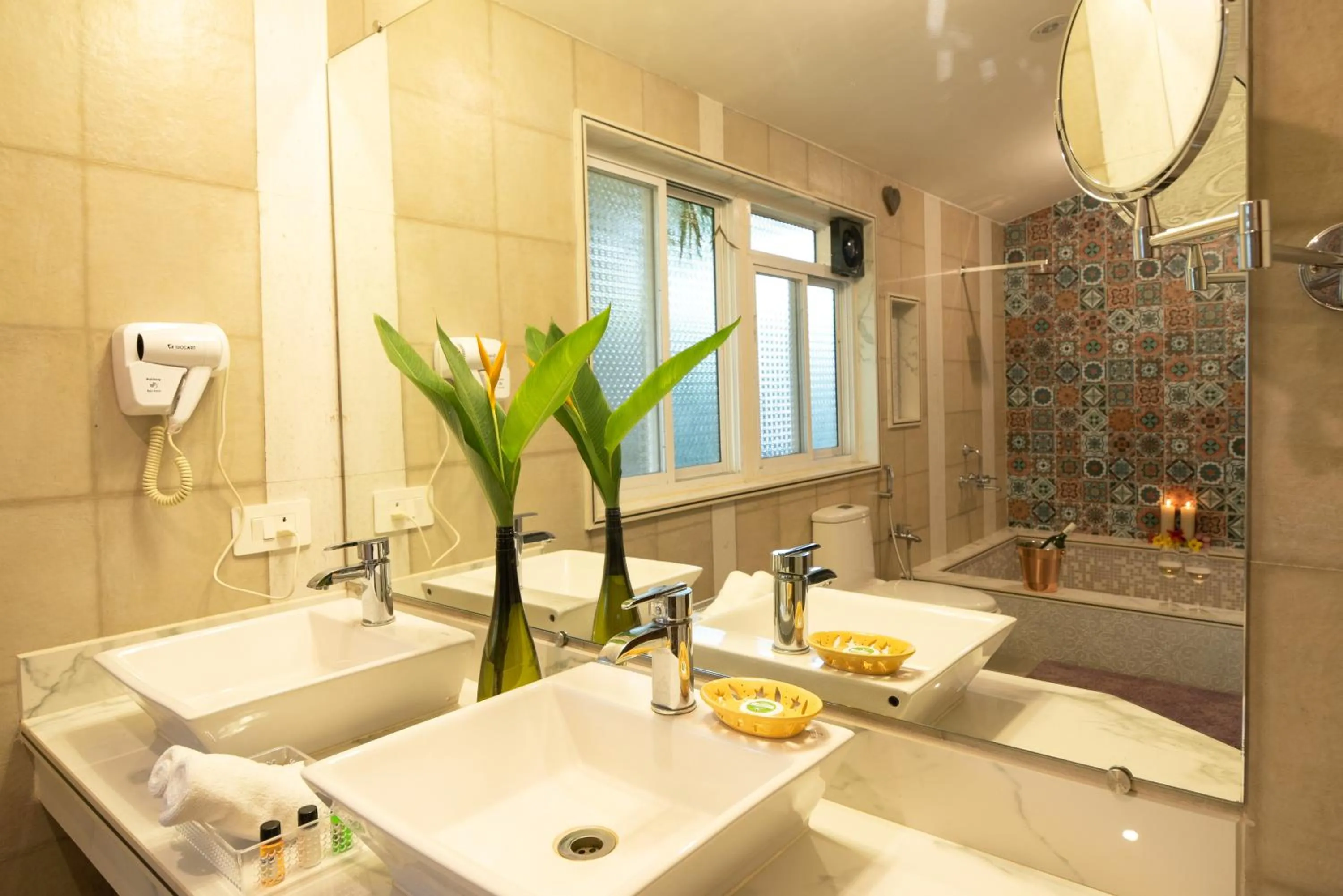 Shower in Sashas Holiday Village