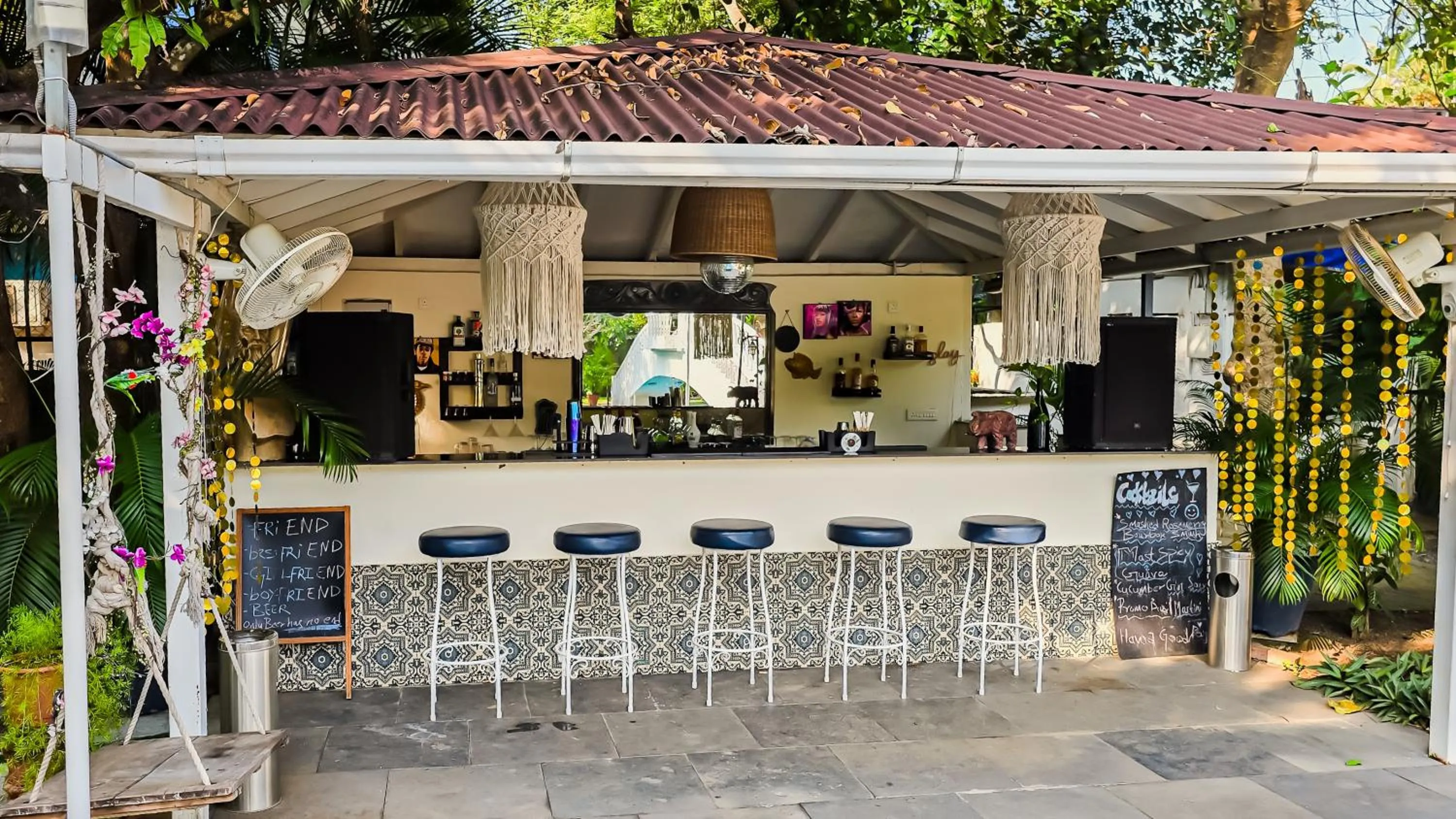 Patio in Sashas Holiday Village