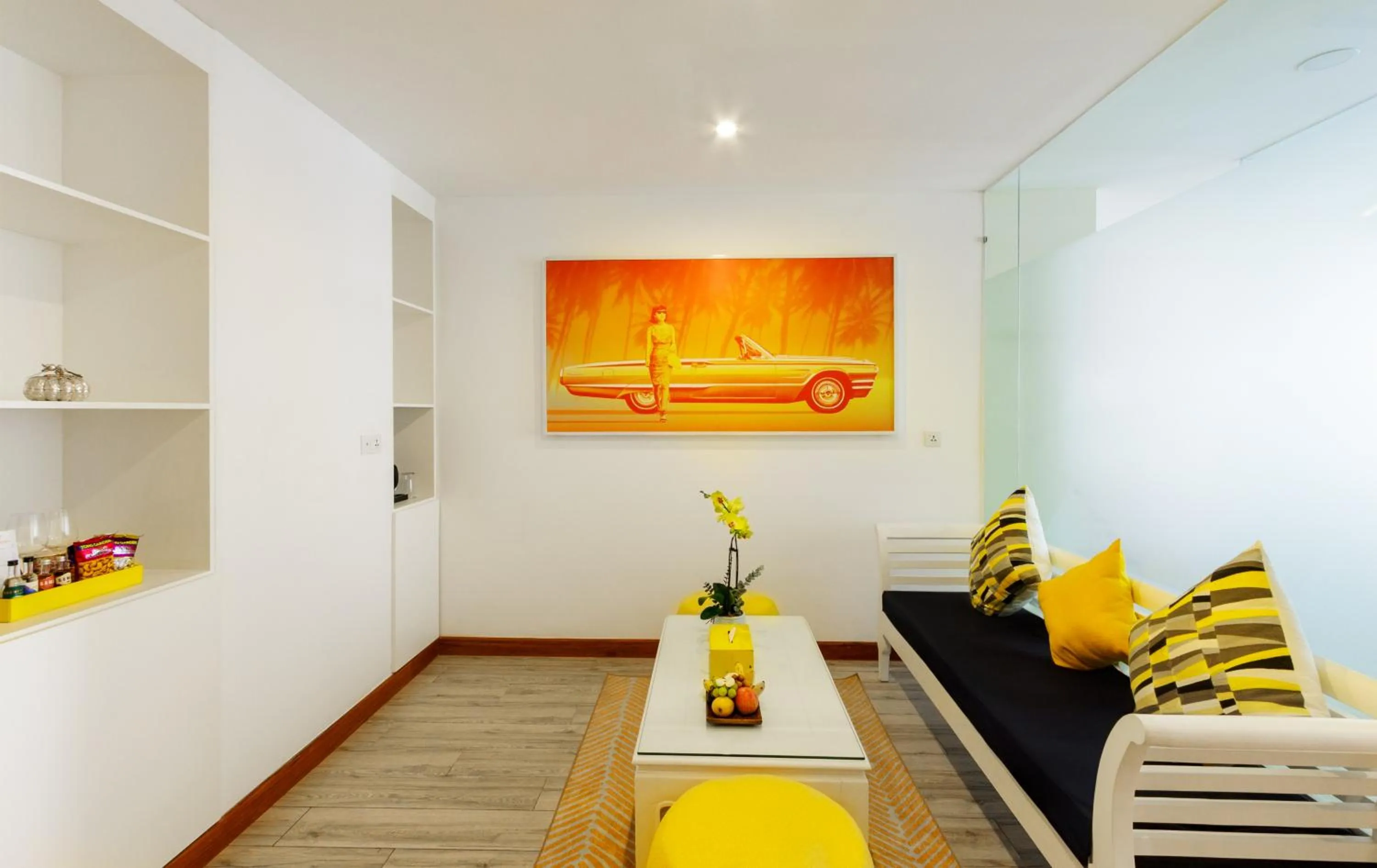 Living room in Jaya Suites Hotel