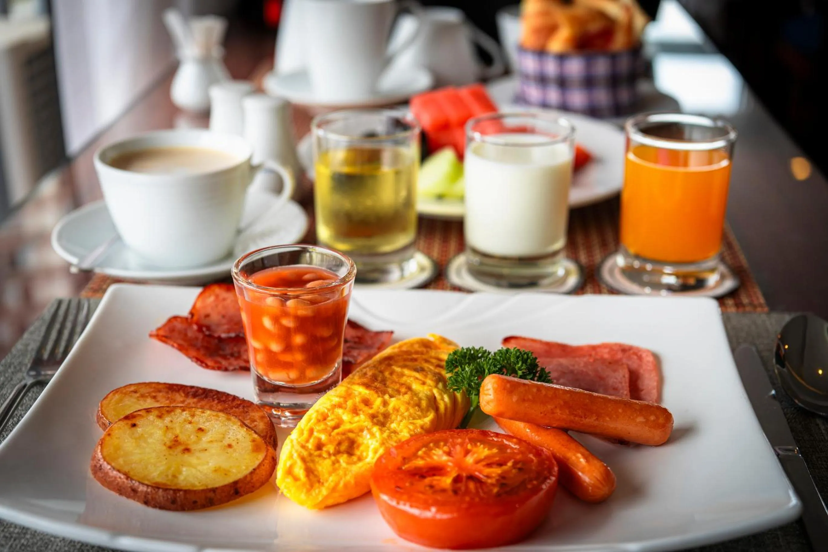 Breakfast in Jaya Suites Hotel