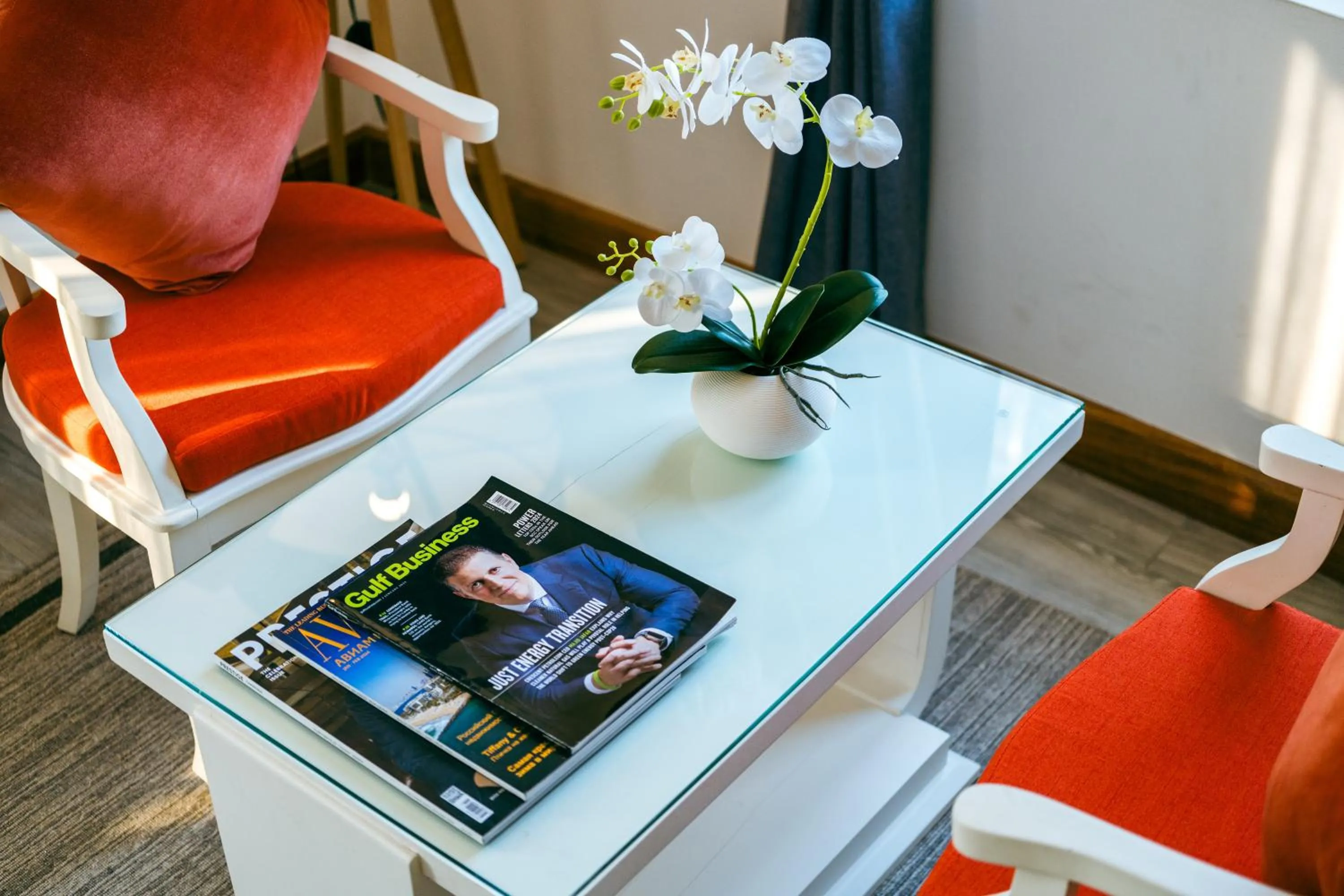 Seating area in Jaya Suites Hotel