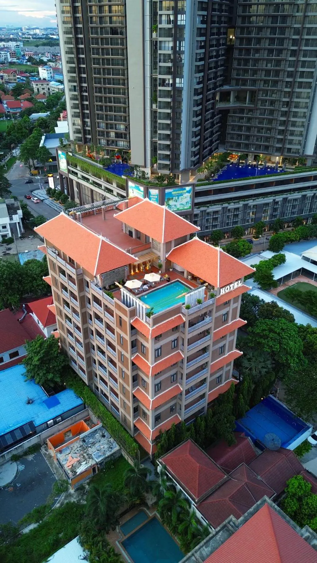 Property building in Jaya Suites Hotel