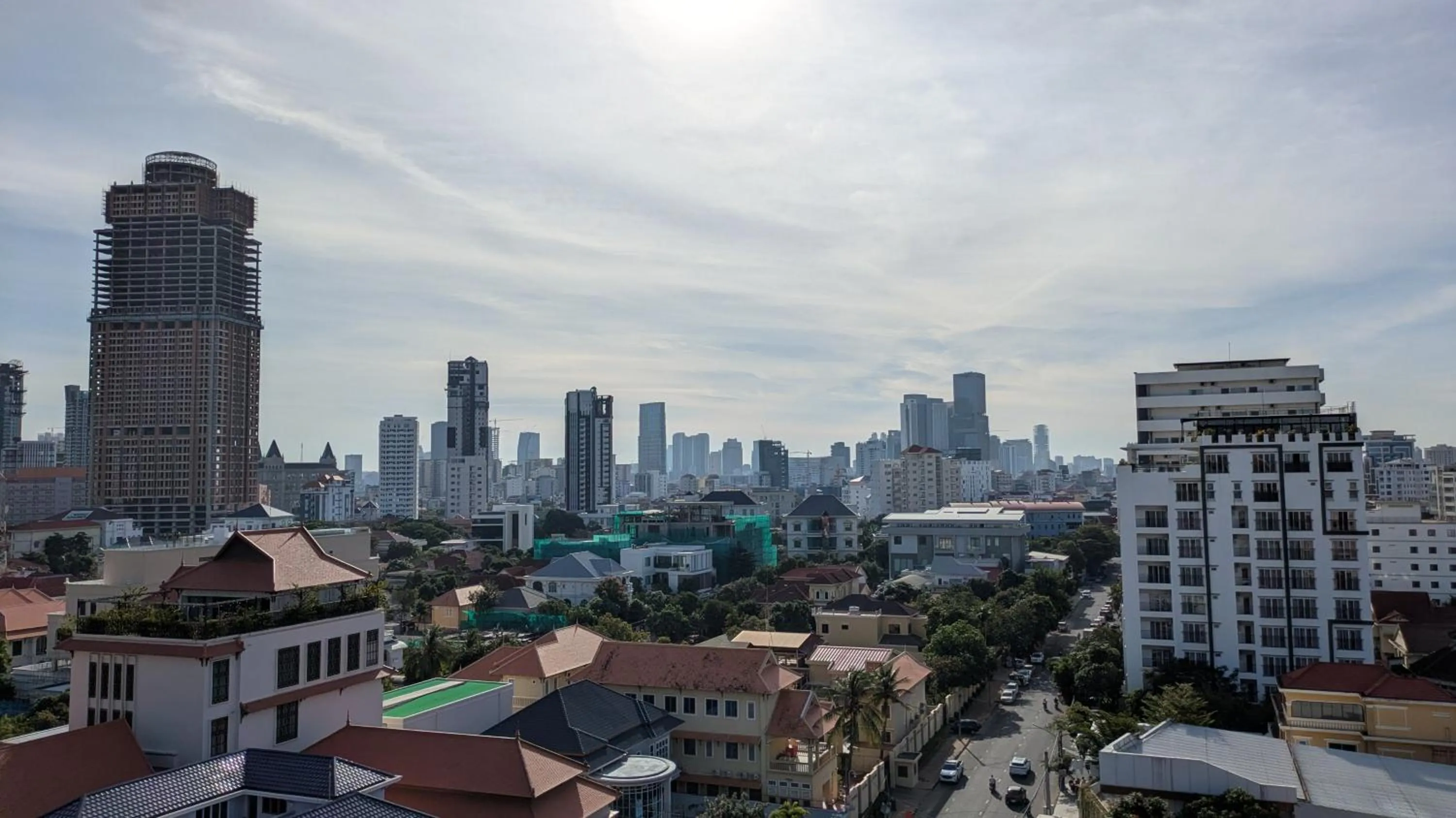 City view in Jaya Suites Hotel