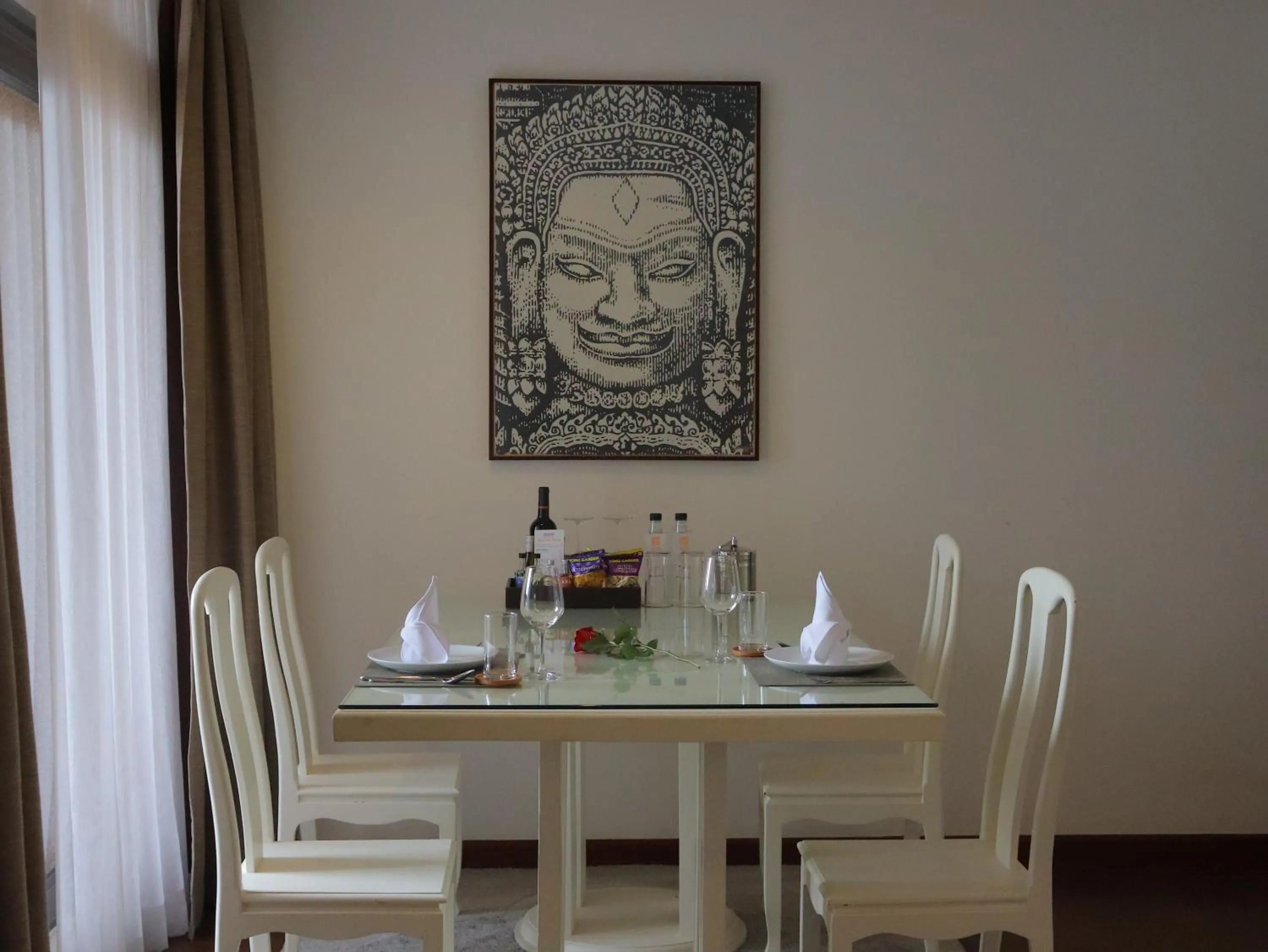 Dining area in Jaya Suites Hotel
