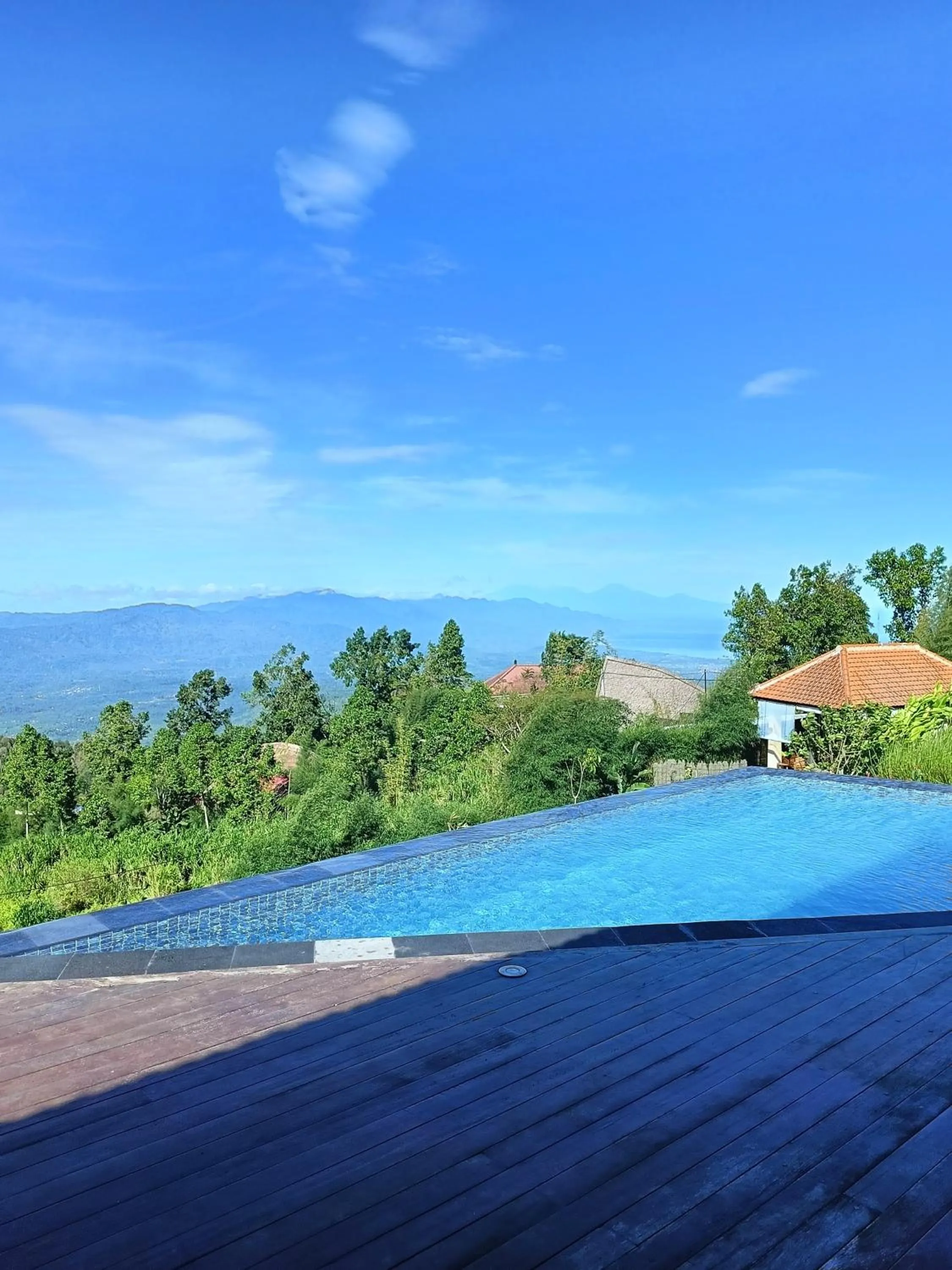 Swimming pool in Munduk Tentrem Resort