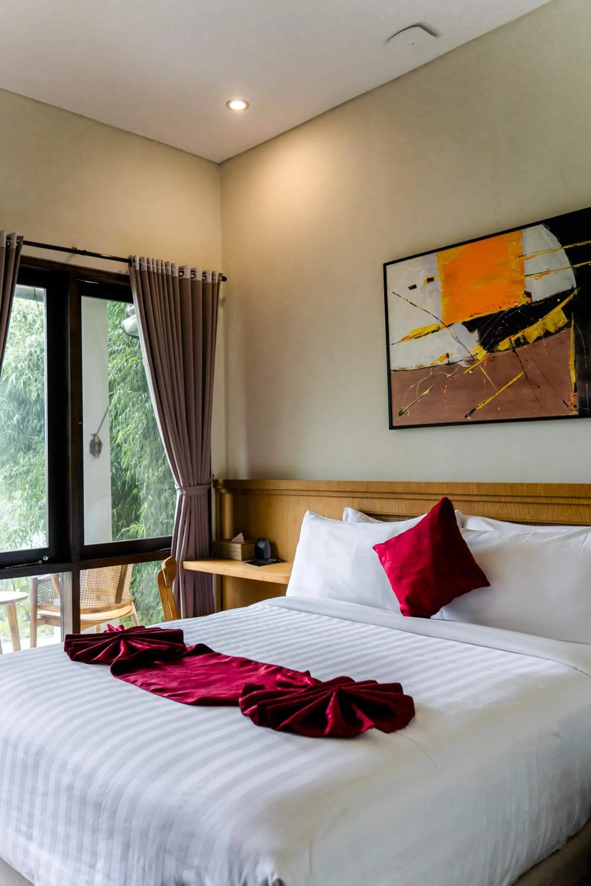 Bedroom, Bed in Munduk Tentrem Resort