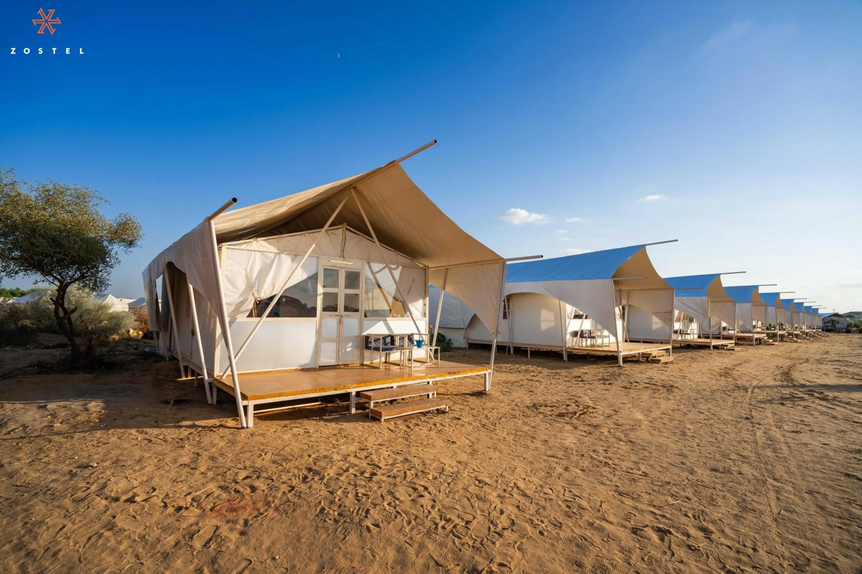 Property building in Zostel Sam Desert (Jaisalmer)