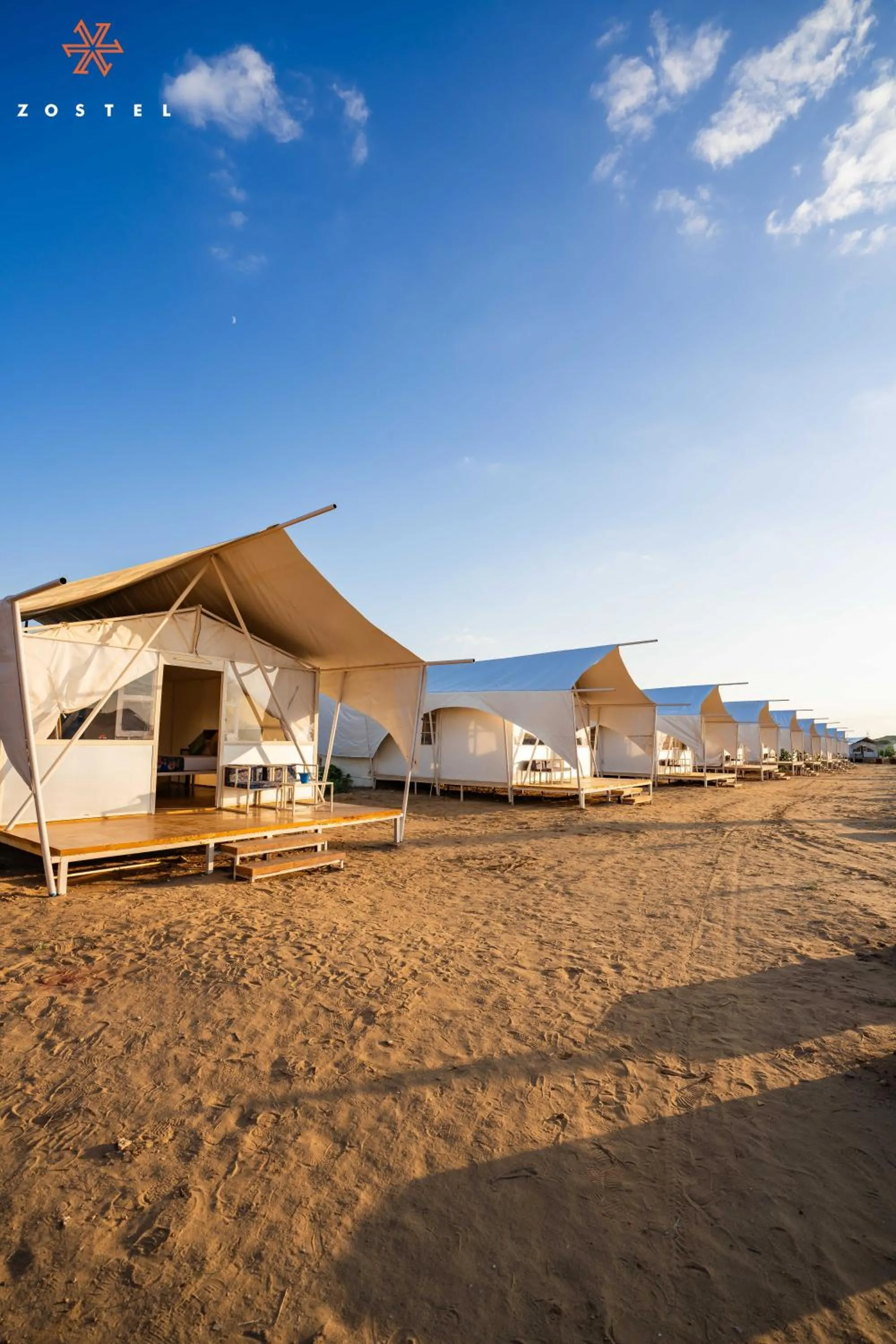 Property building in Zostel Sam Desert (Jaisalmer)