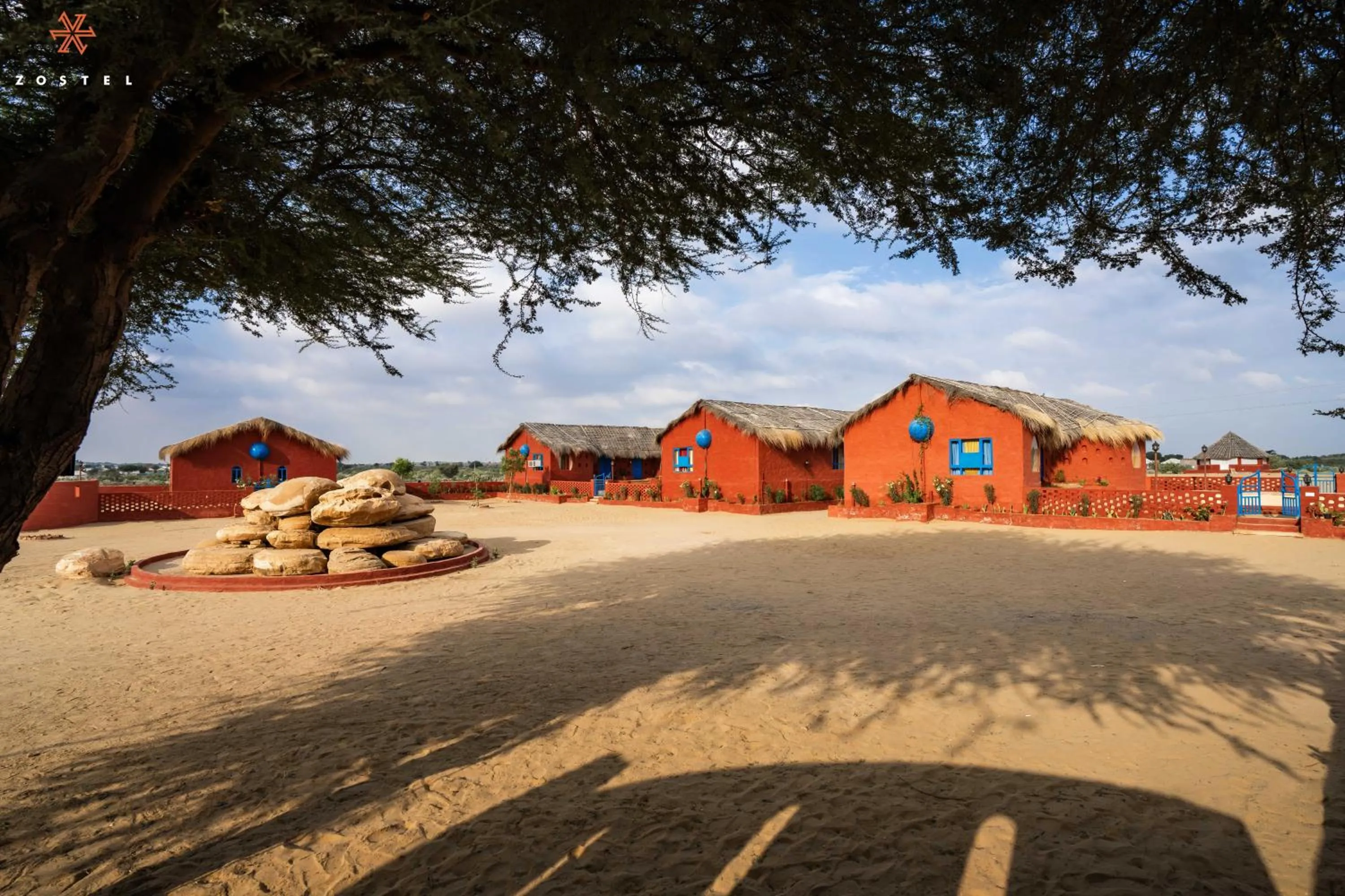 Property building in Zostel Sam Desert (Jaisalmer)