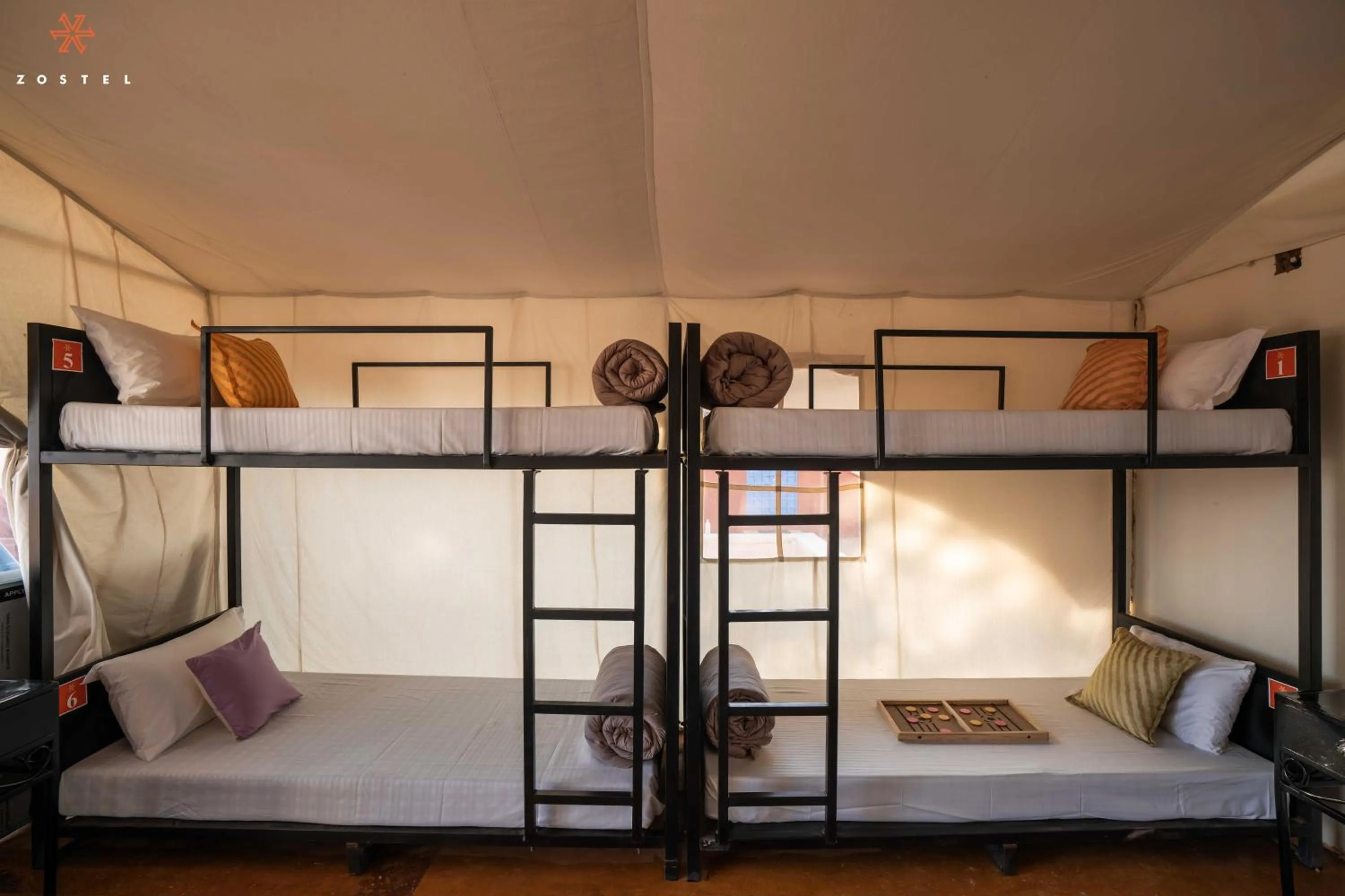 Photo of the whole room, Bed in Zostel Sam Desert (Jaisalmer)