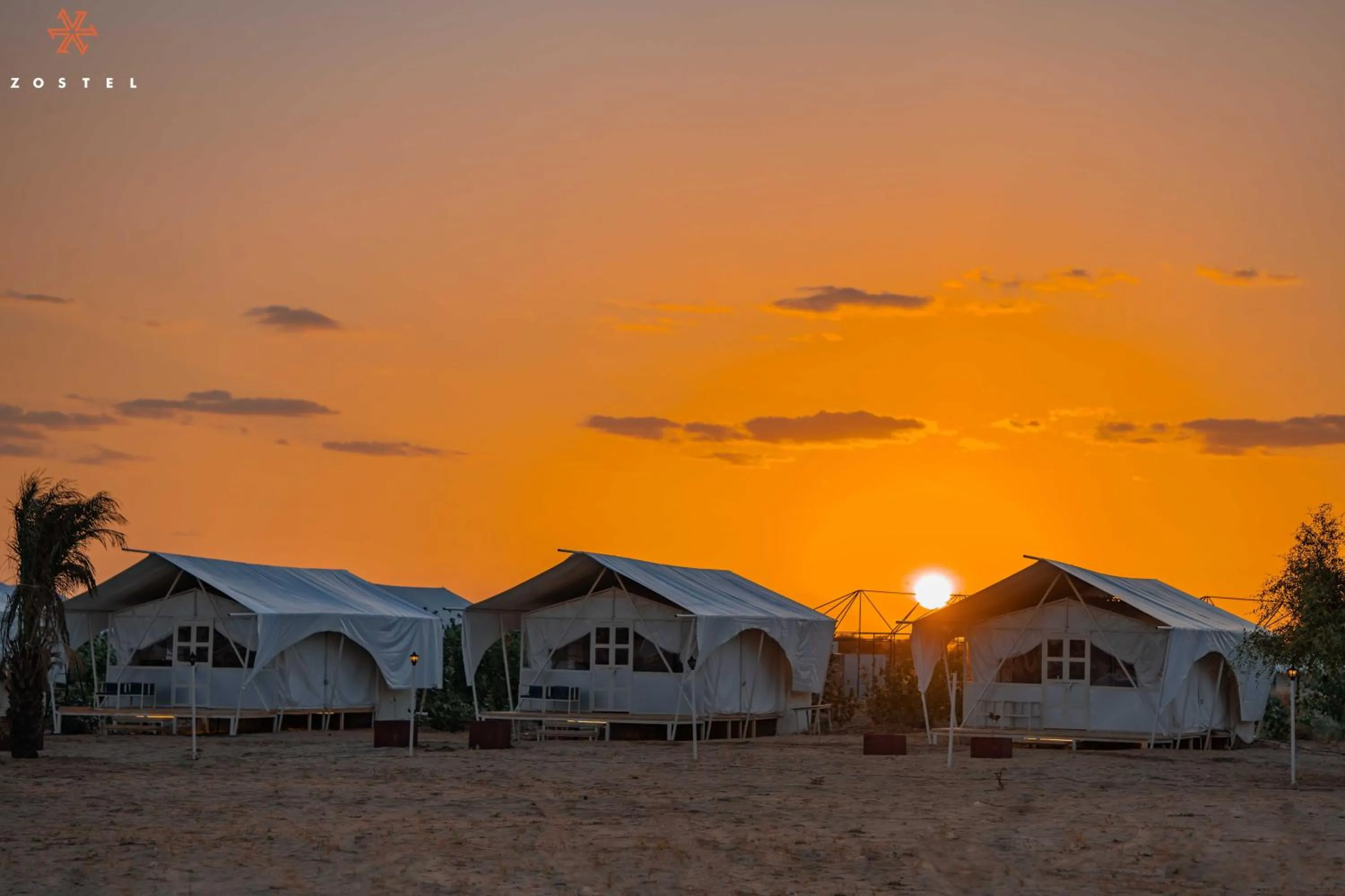 Property building in Zostel Sam Desert (Jaisalmer)