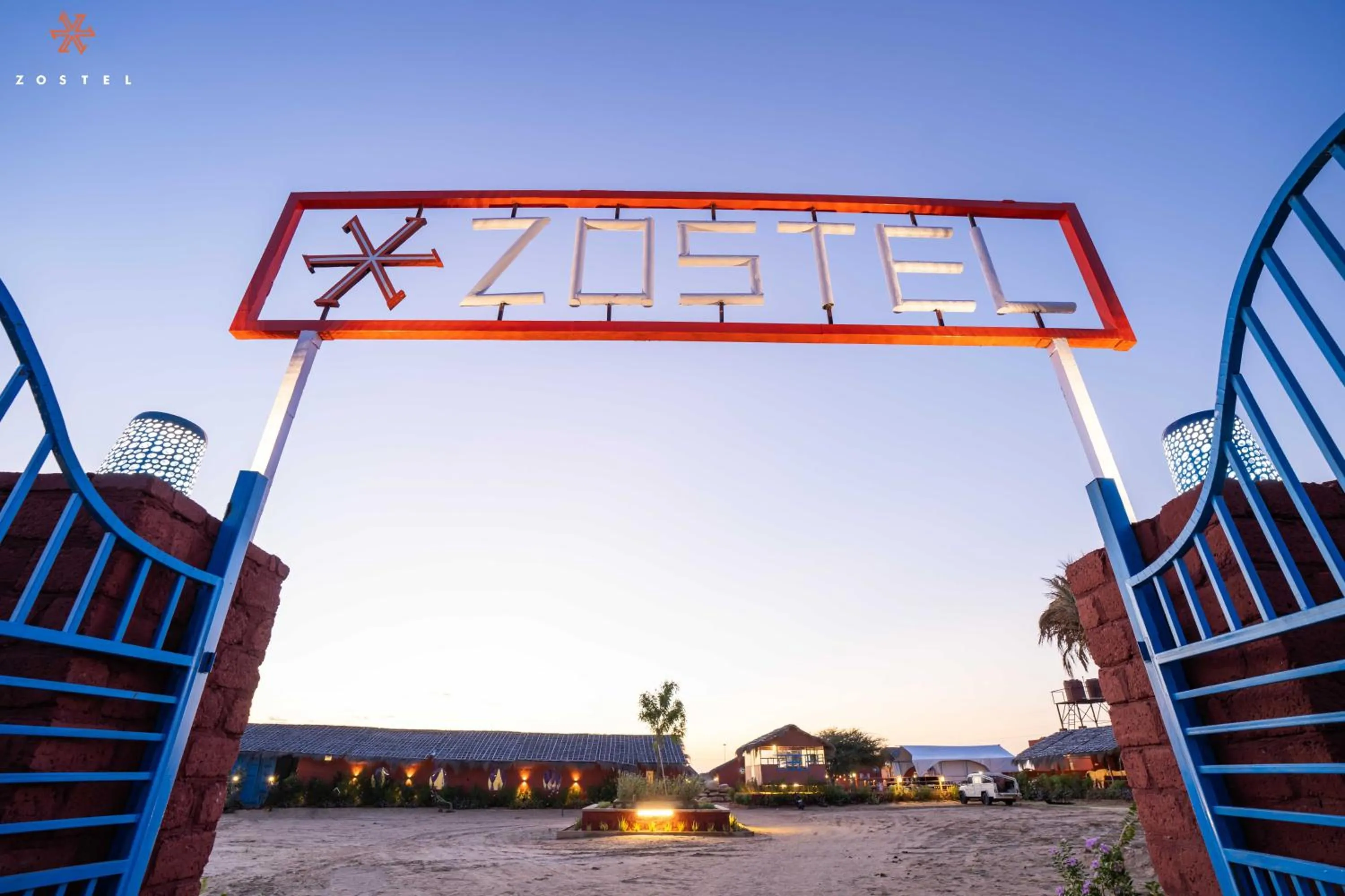 Property building in Zostel Sam Desert (Jaisalmer)