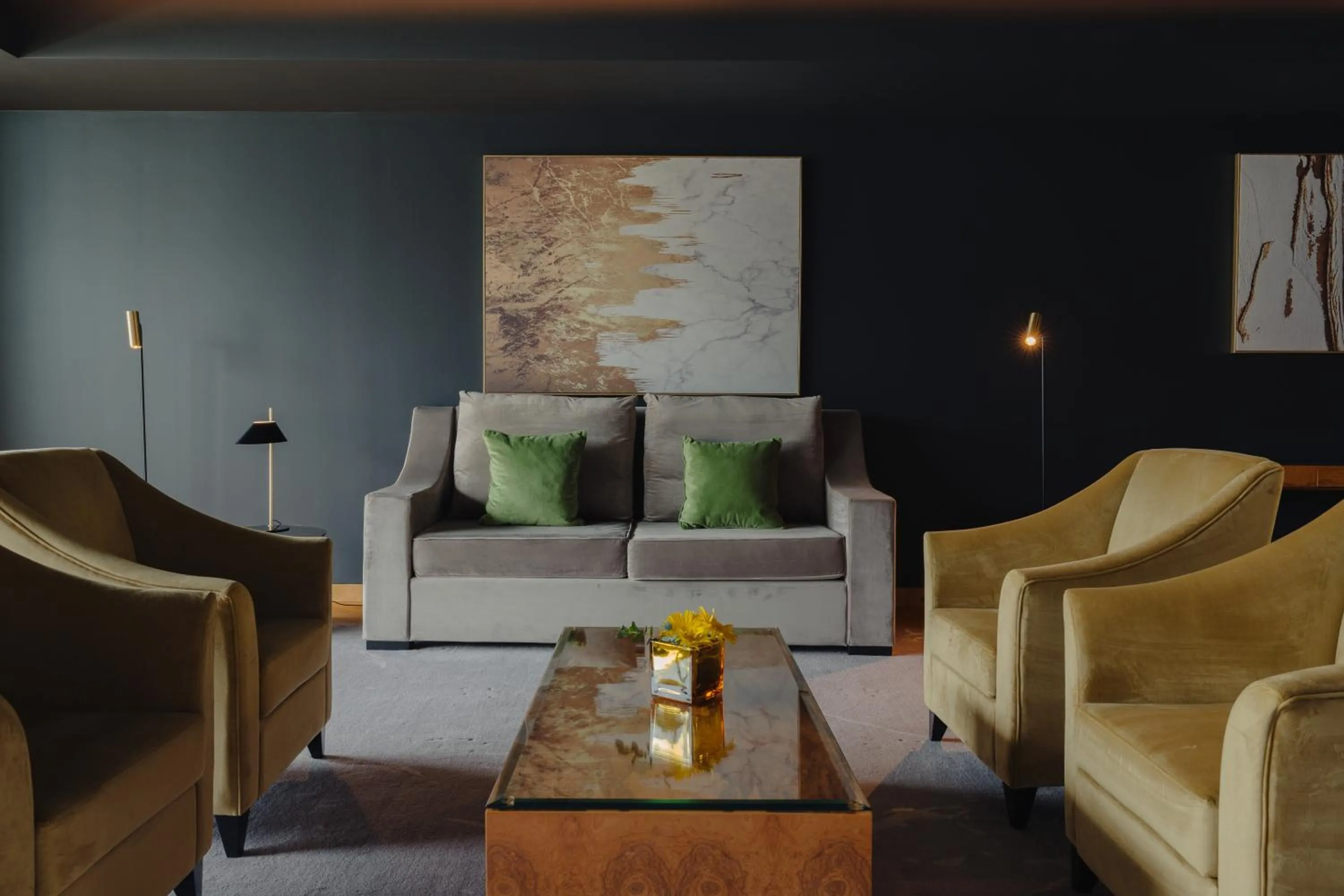 Seating area in The Reserve - within Savoy Palace - The Leading Hotels of the World