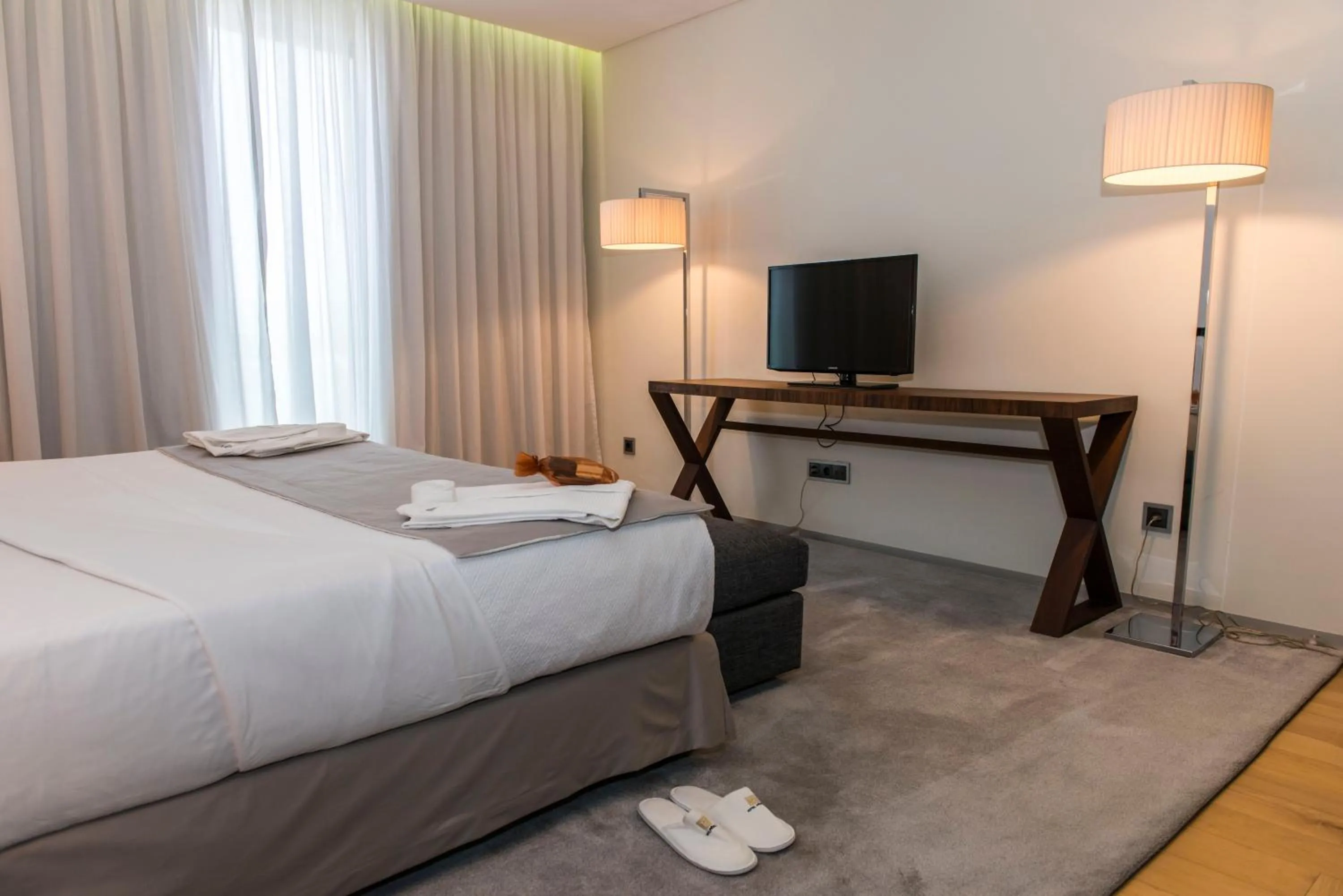 Bed in Hotel Pérola