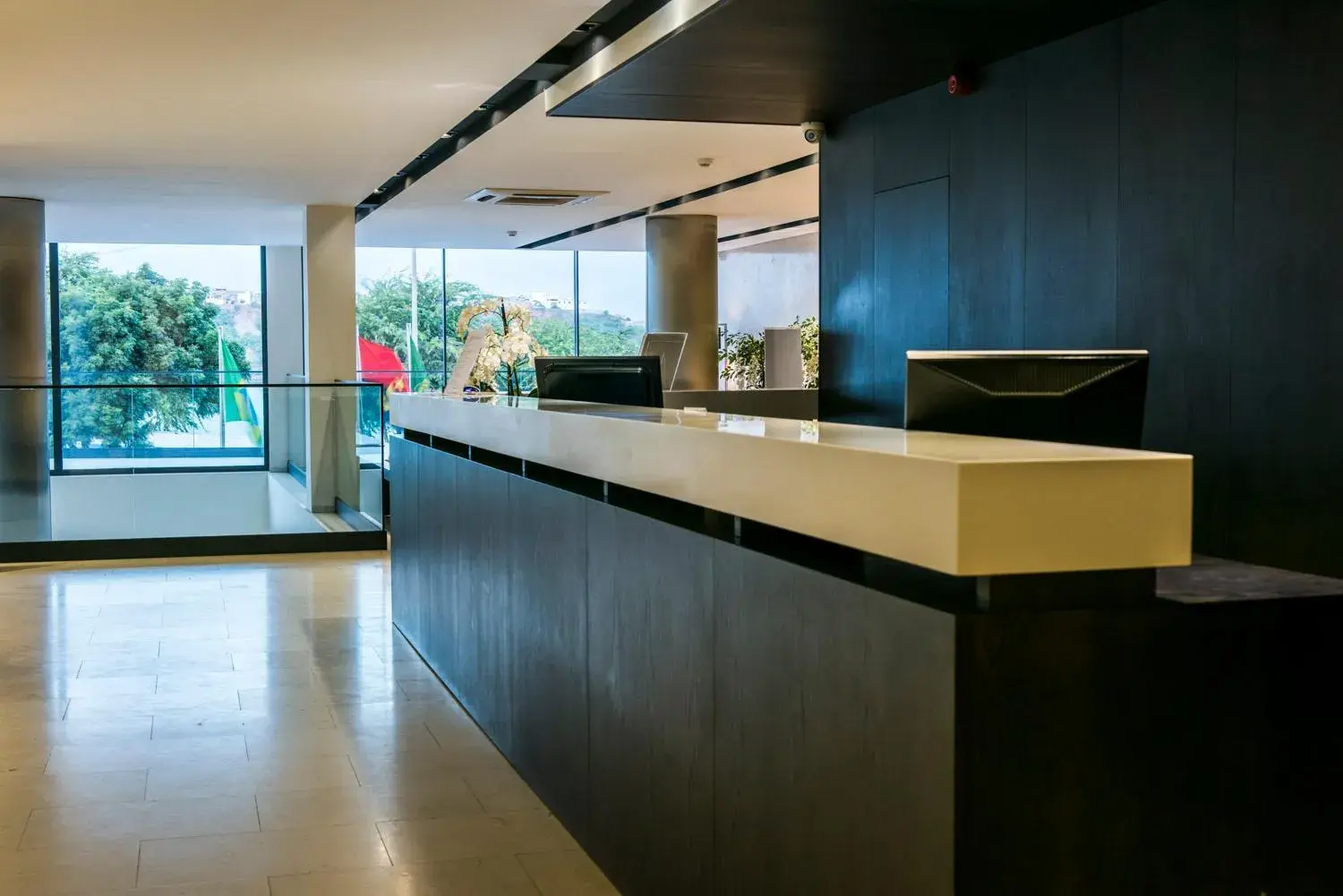 Lobby or reception in Hotel Pérola Lobby or reception in Hotel Pérola