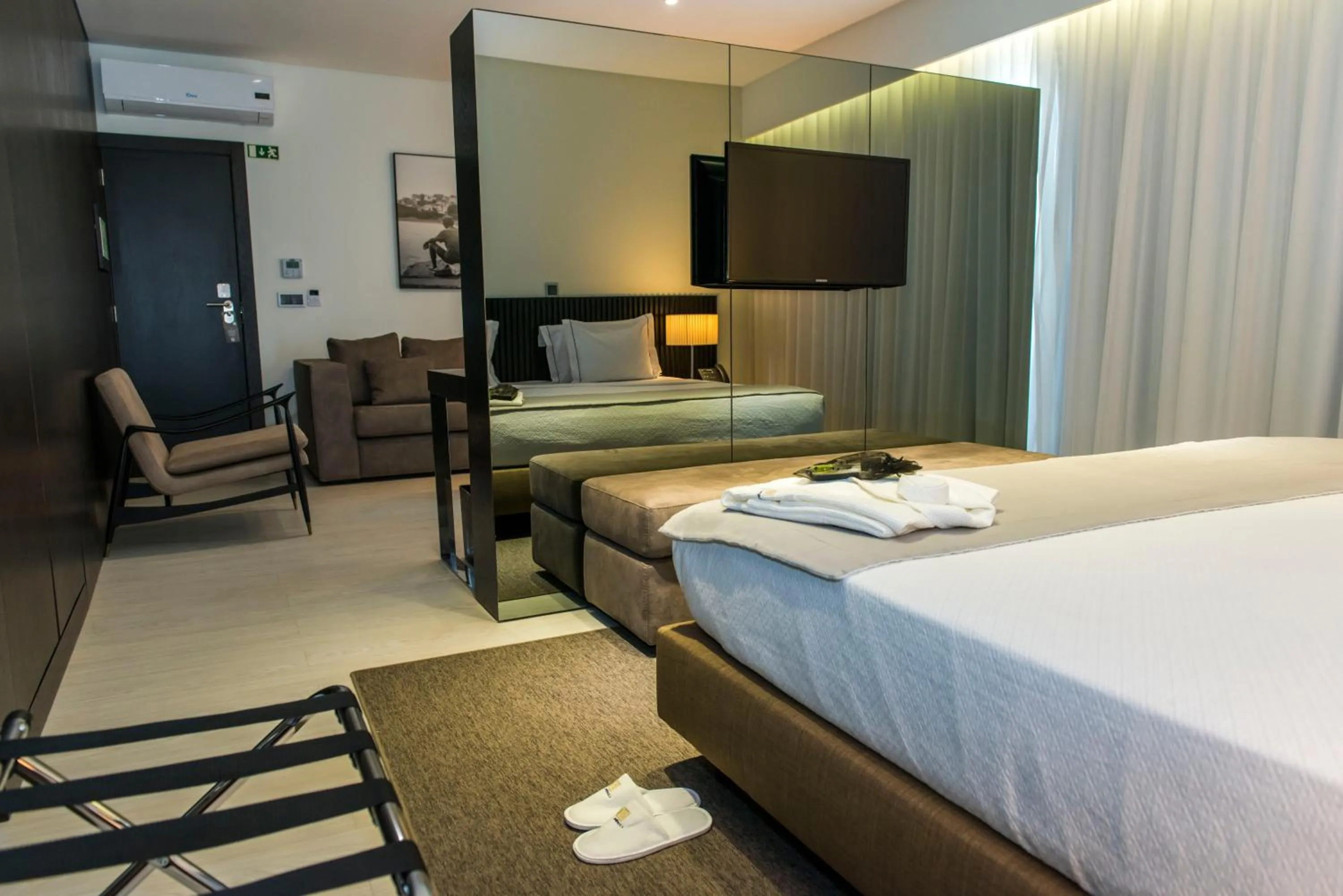 Bed in Hotel Pérola