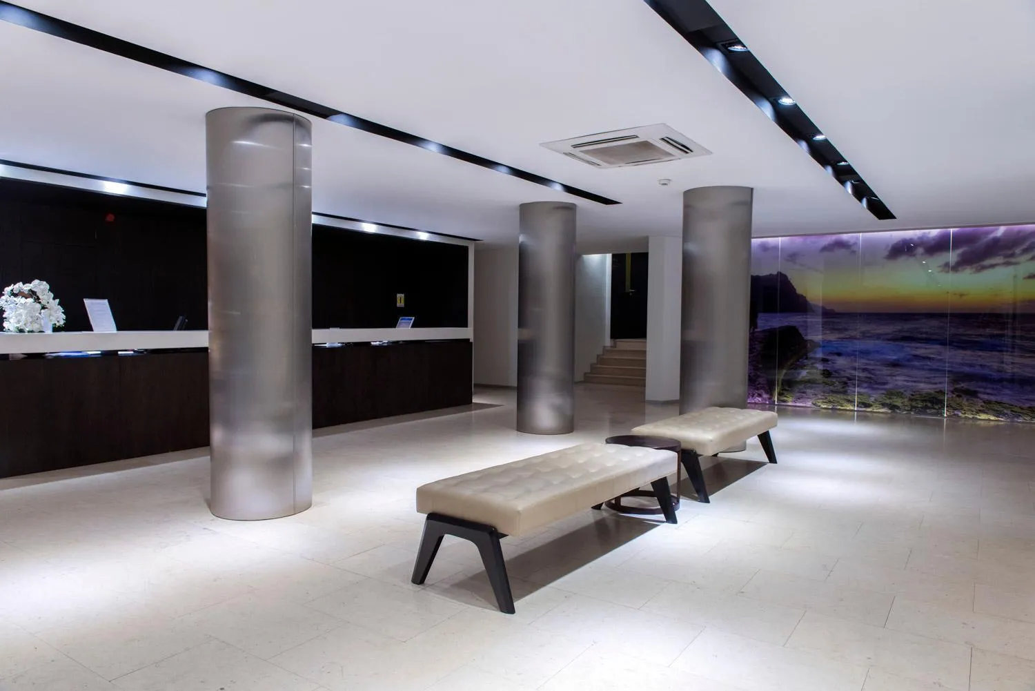 Lobby or reception in Hotel Pérola