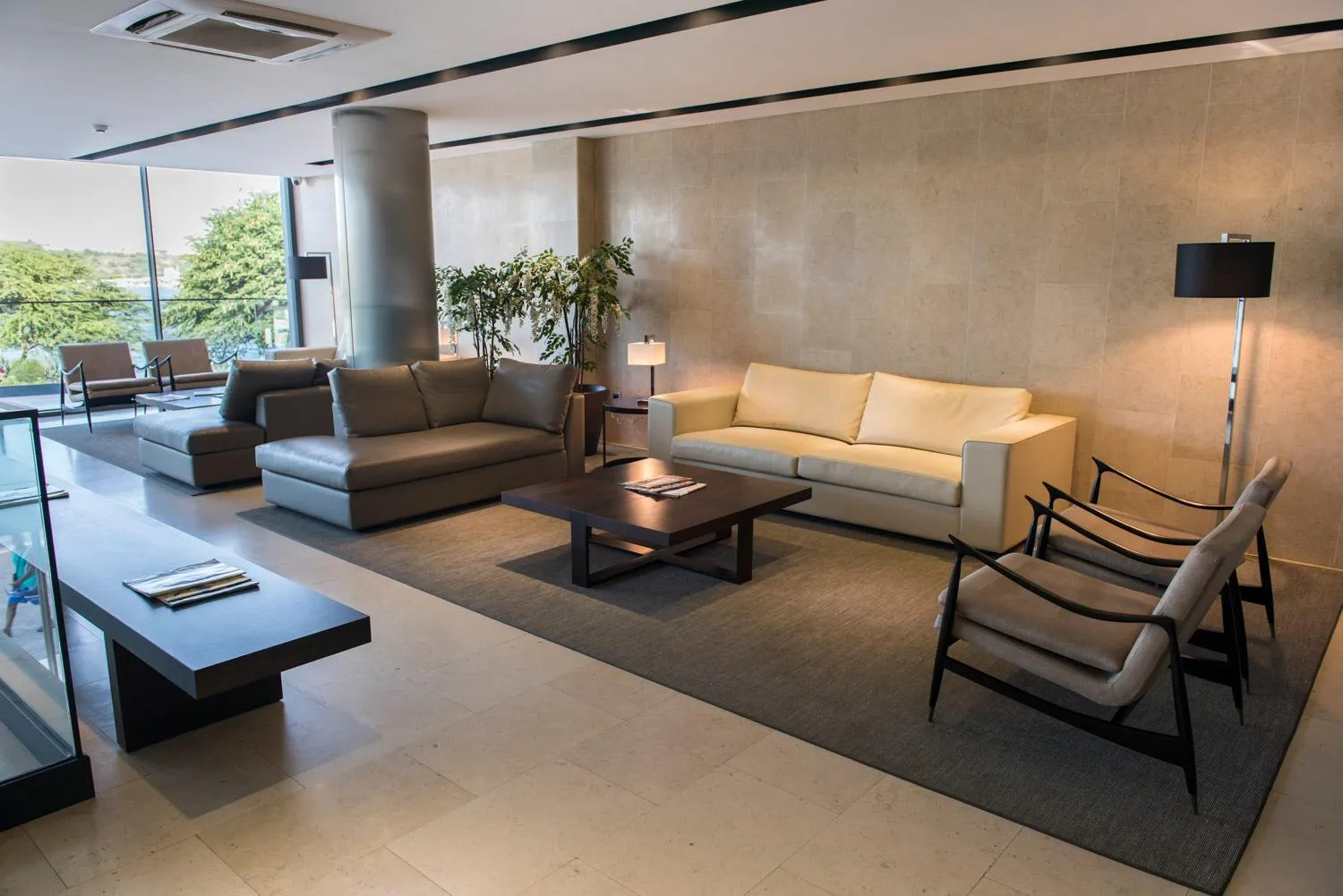 Lobby or reception in Hotel Pérola