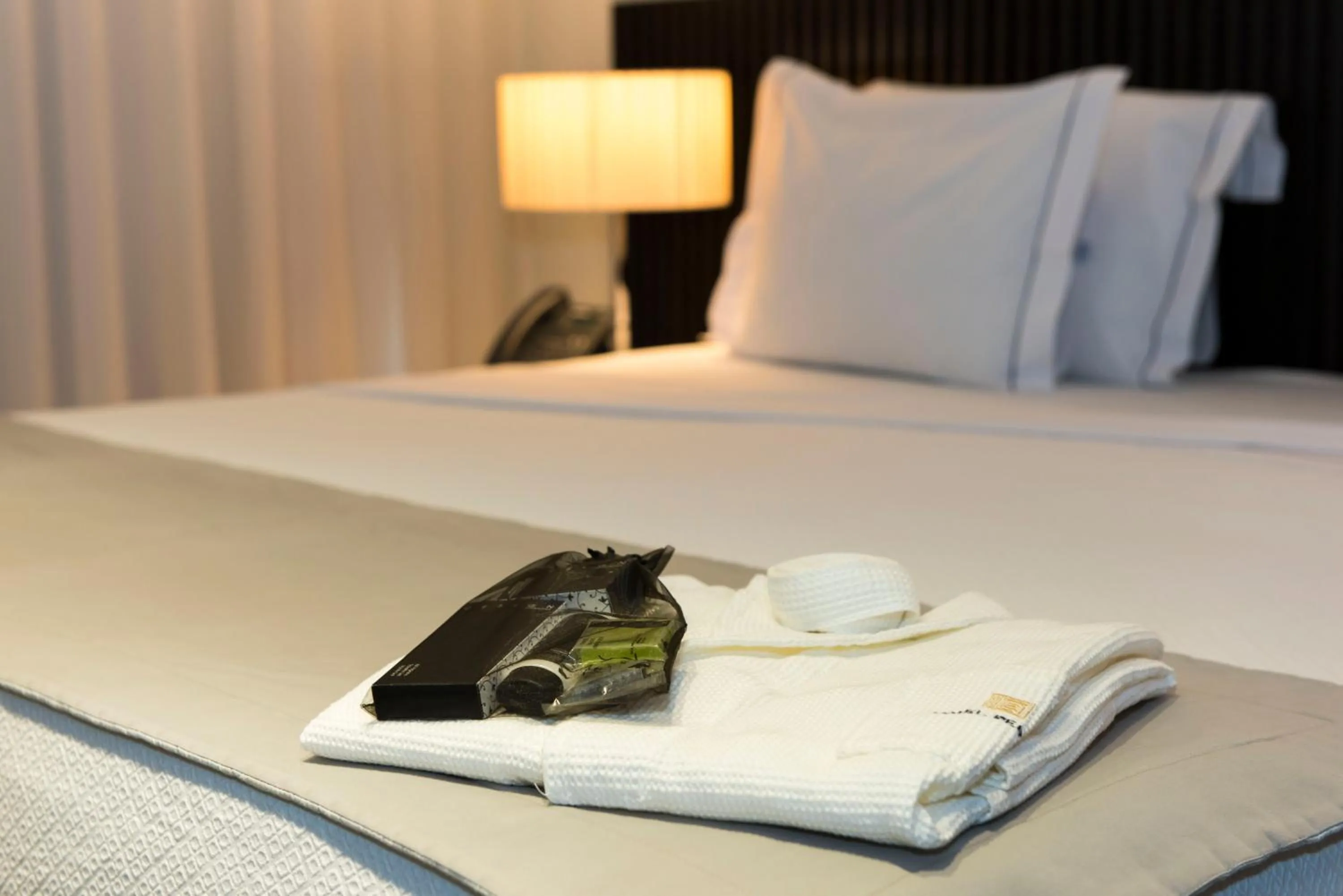 Bed in Hotel Pérola