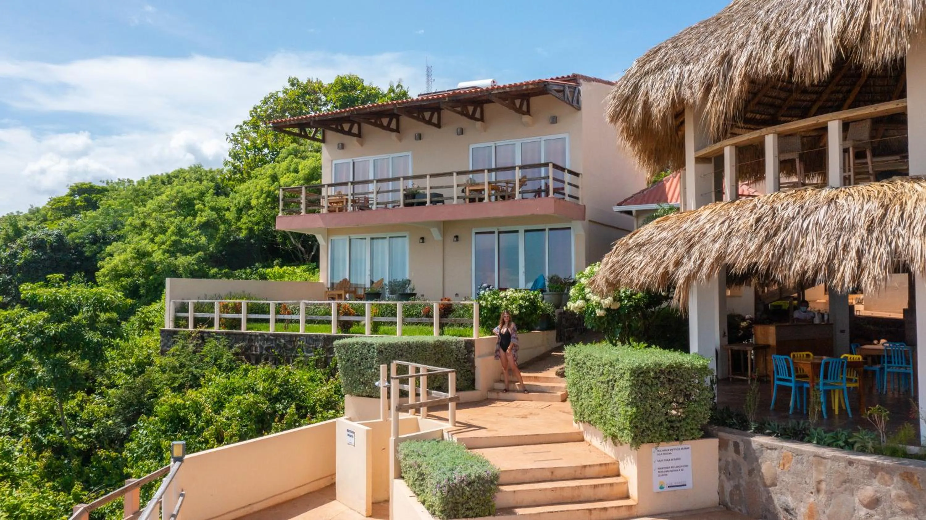 Property building in Hotel Los Mangos El Salvador