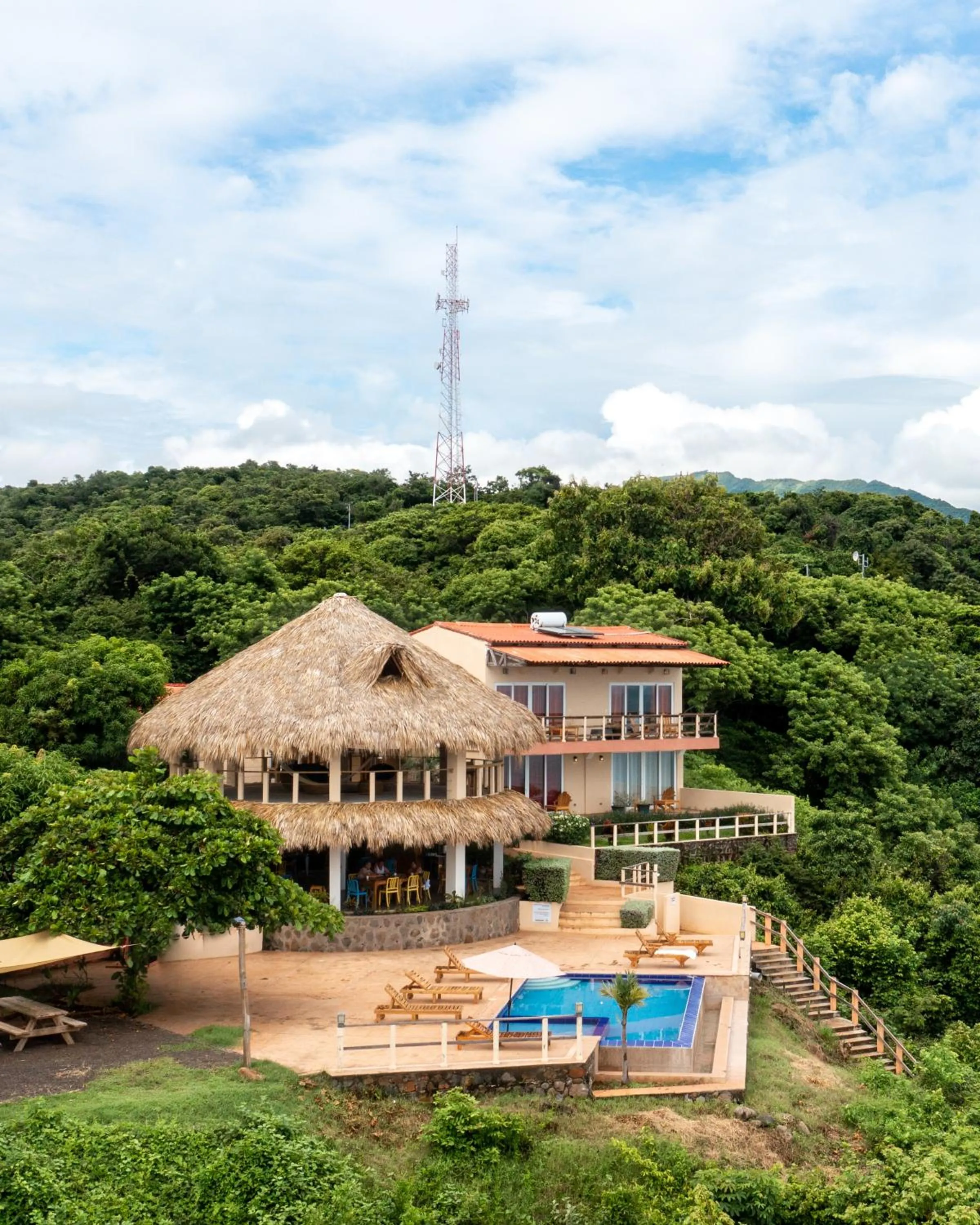 Property building in Hotel Los Mangos El Salvador