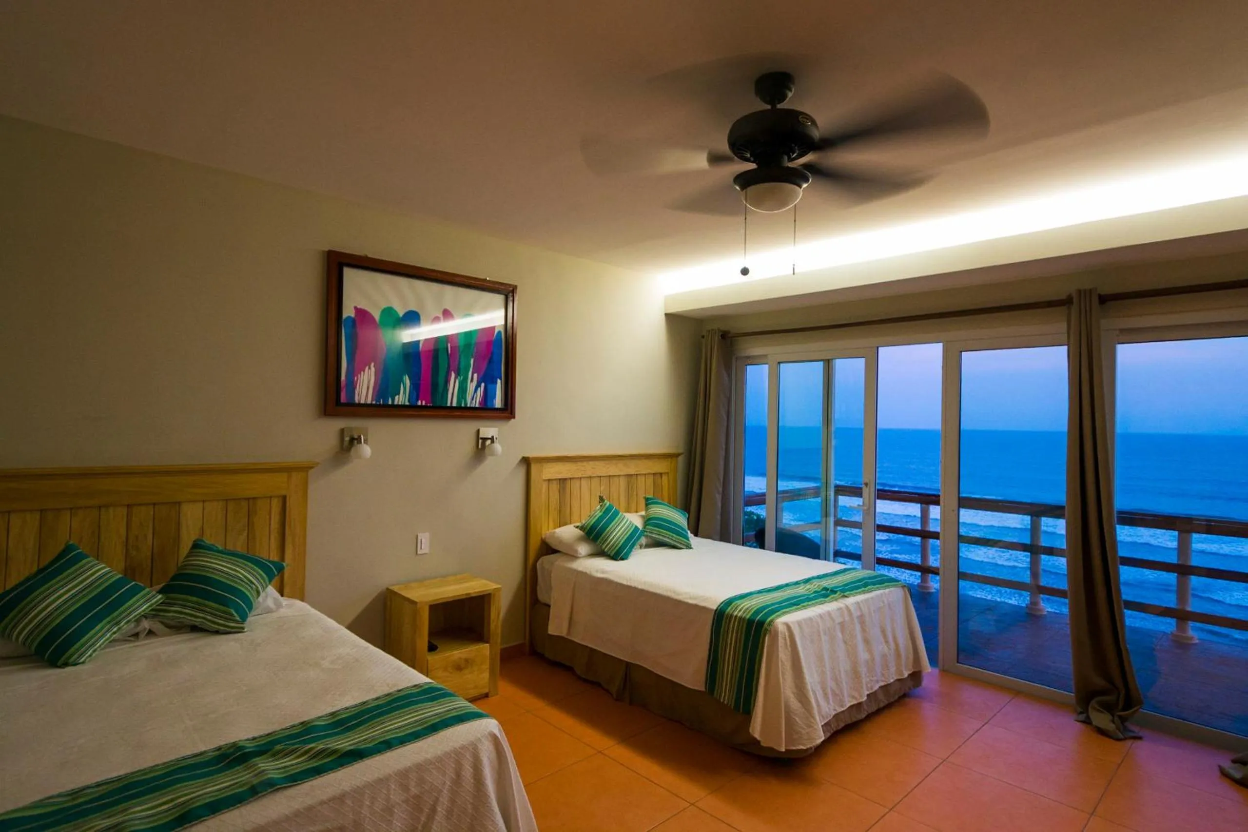 Photo of the whole room, Bed in Hotel Los Mangos El Salvador