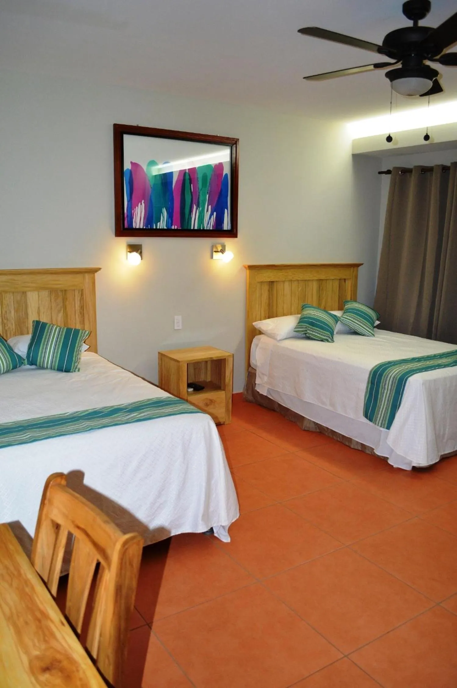 Photo of the whole room, Bed in Hotel Los Mangos El Salvador