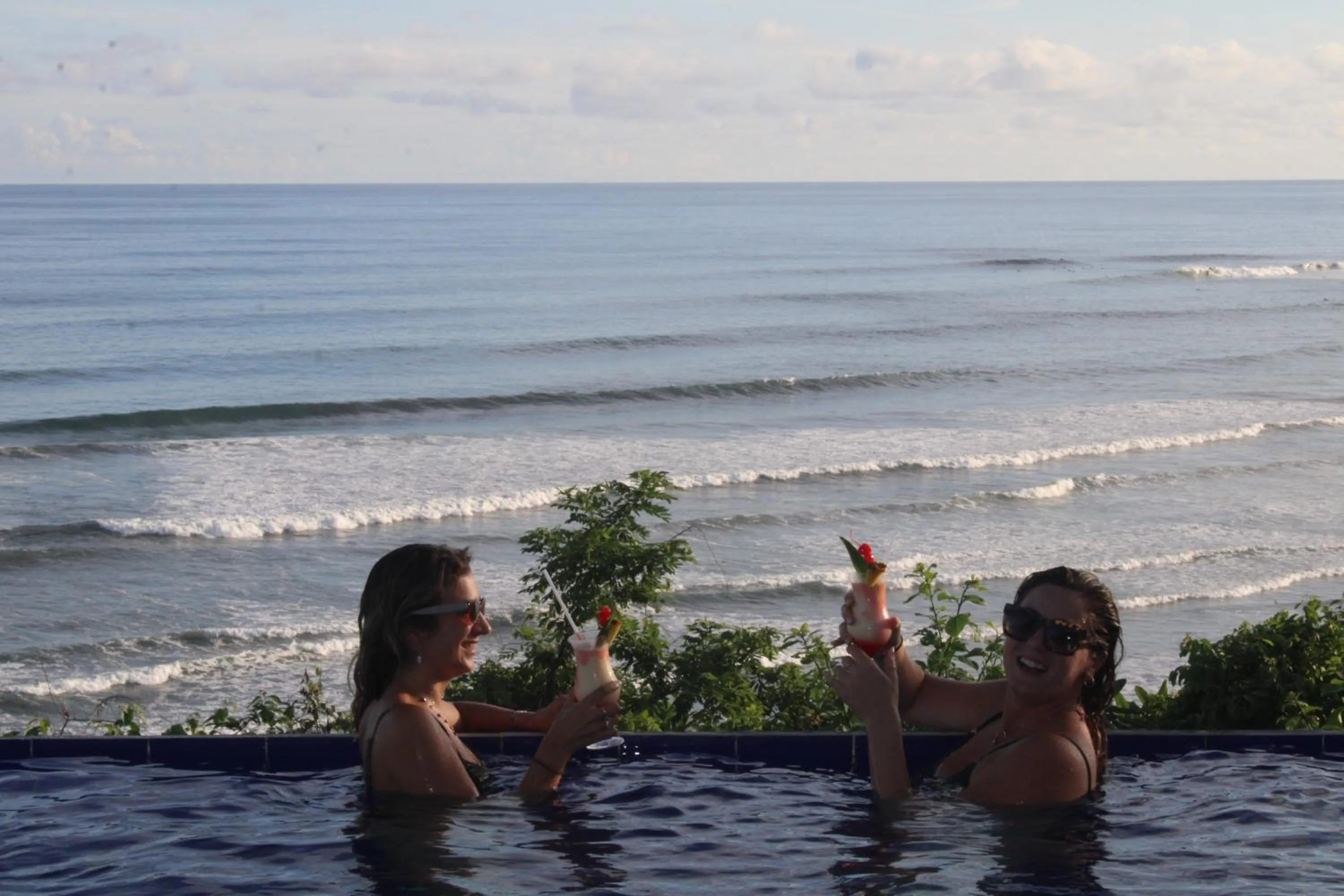 Swimming pool in Hotel Los Mangos El Salvador