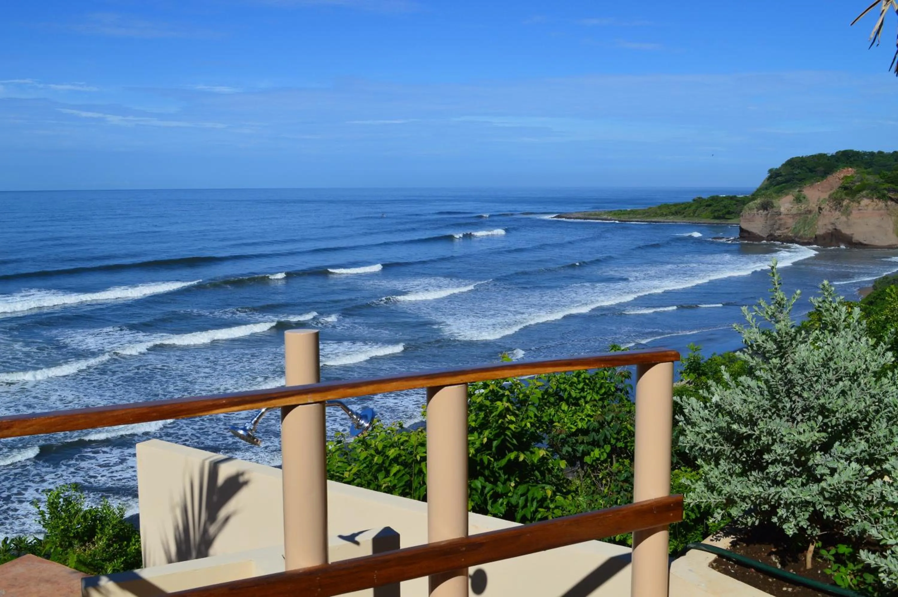 Sea view in Hotel Los Mangos El Salvador