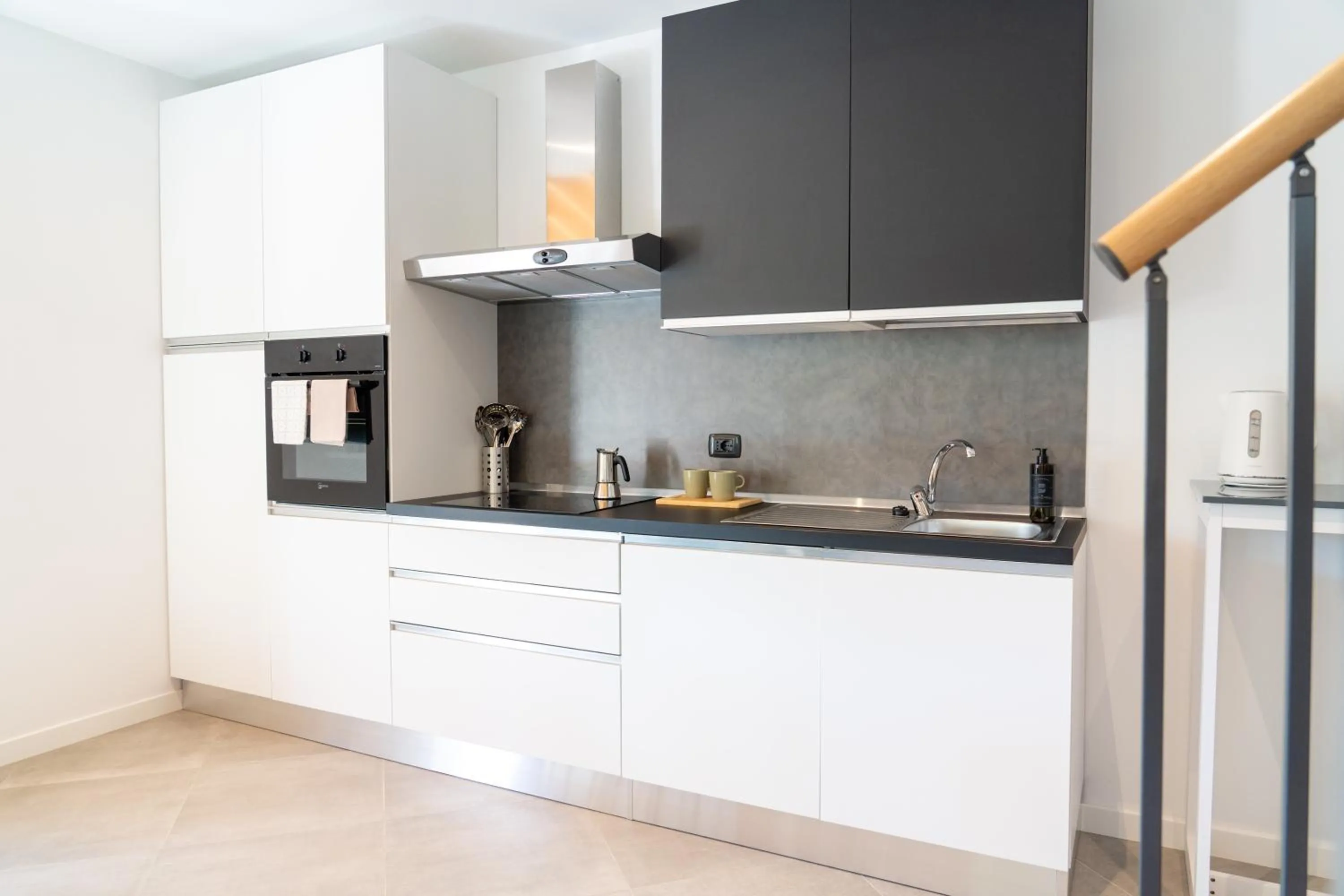 Kitchen or kitchenette in Villa San Carlo