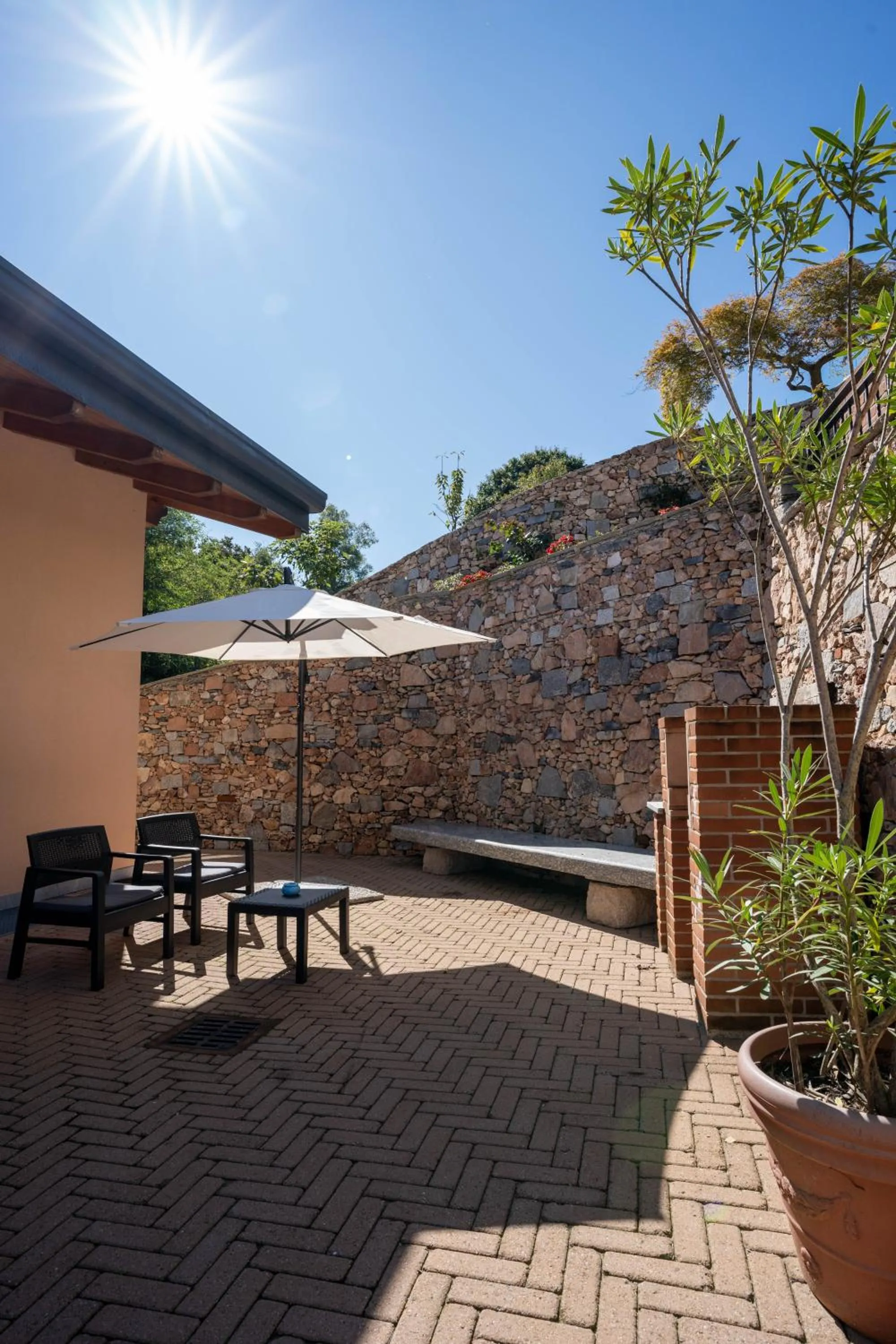Patio in Villa San Carlo