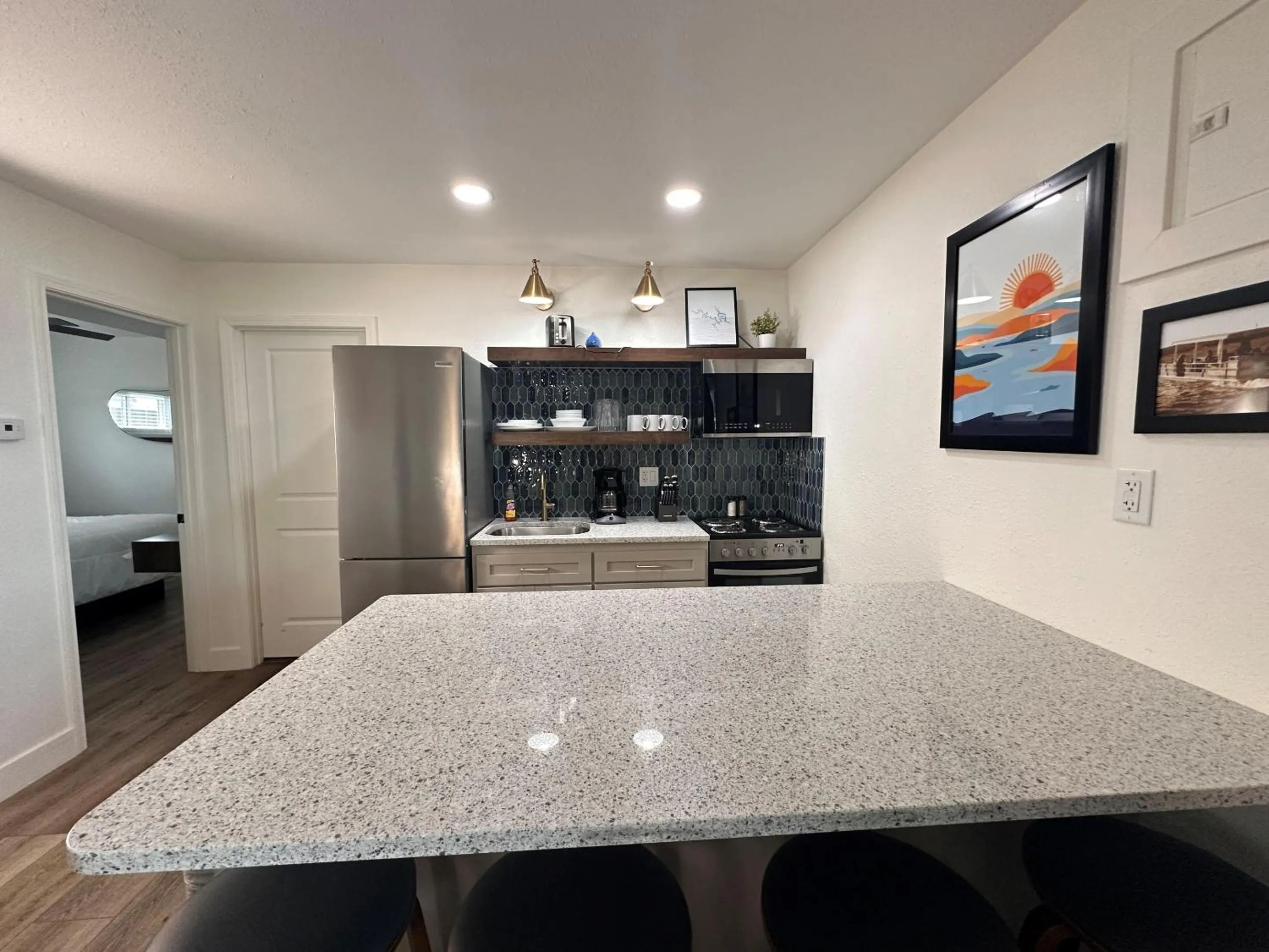 Kitchen or kitchenette in Alhonna Resort