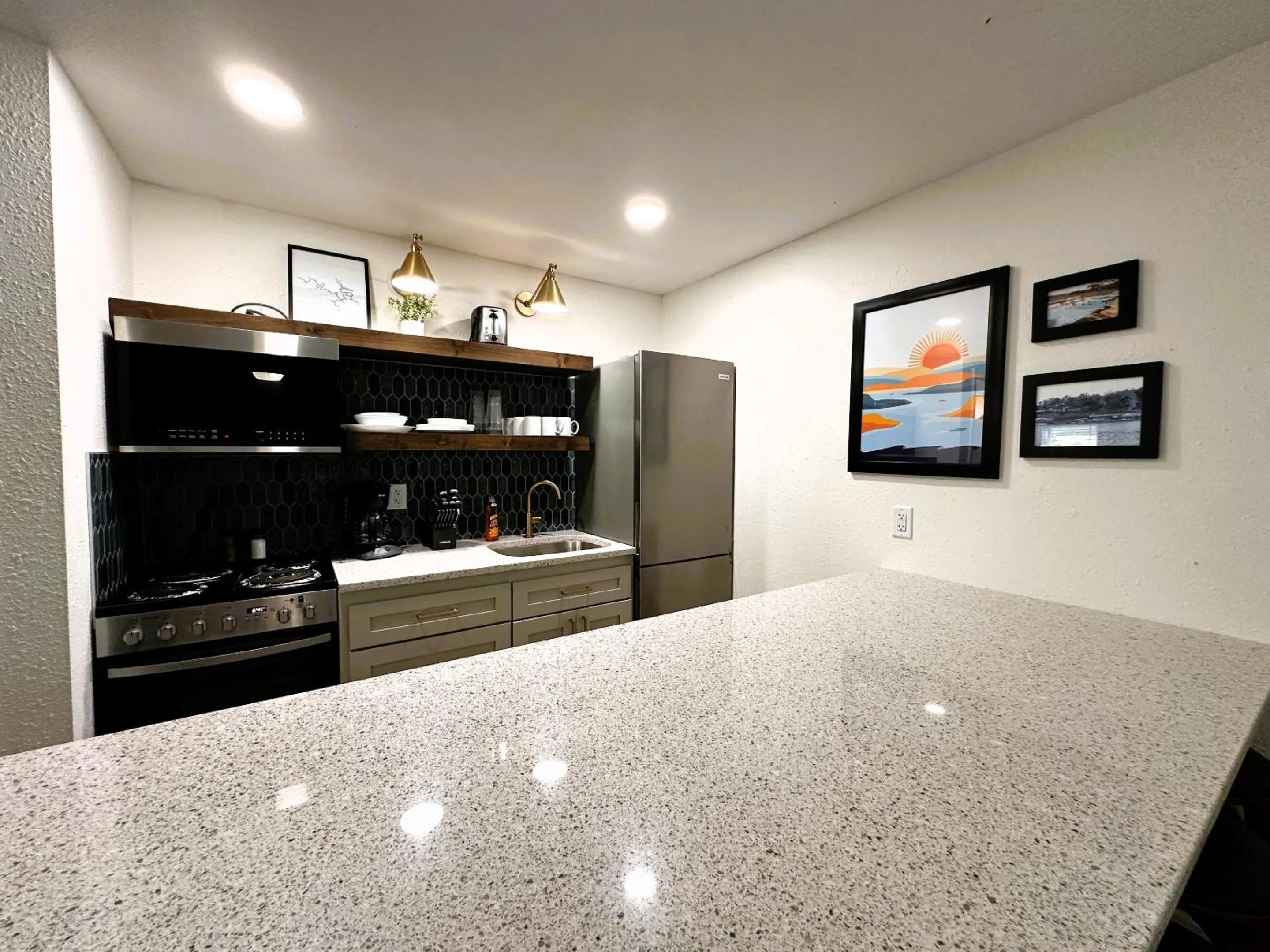 Kitchen or kitchenette in Alhonna Resort