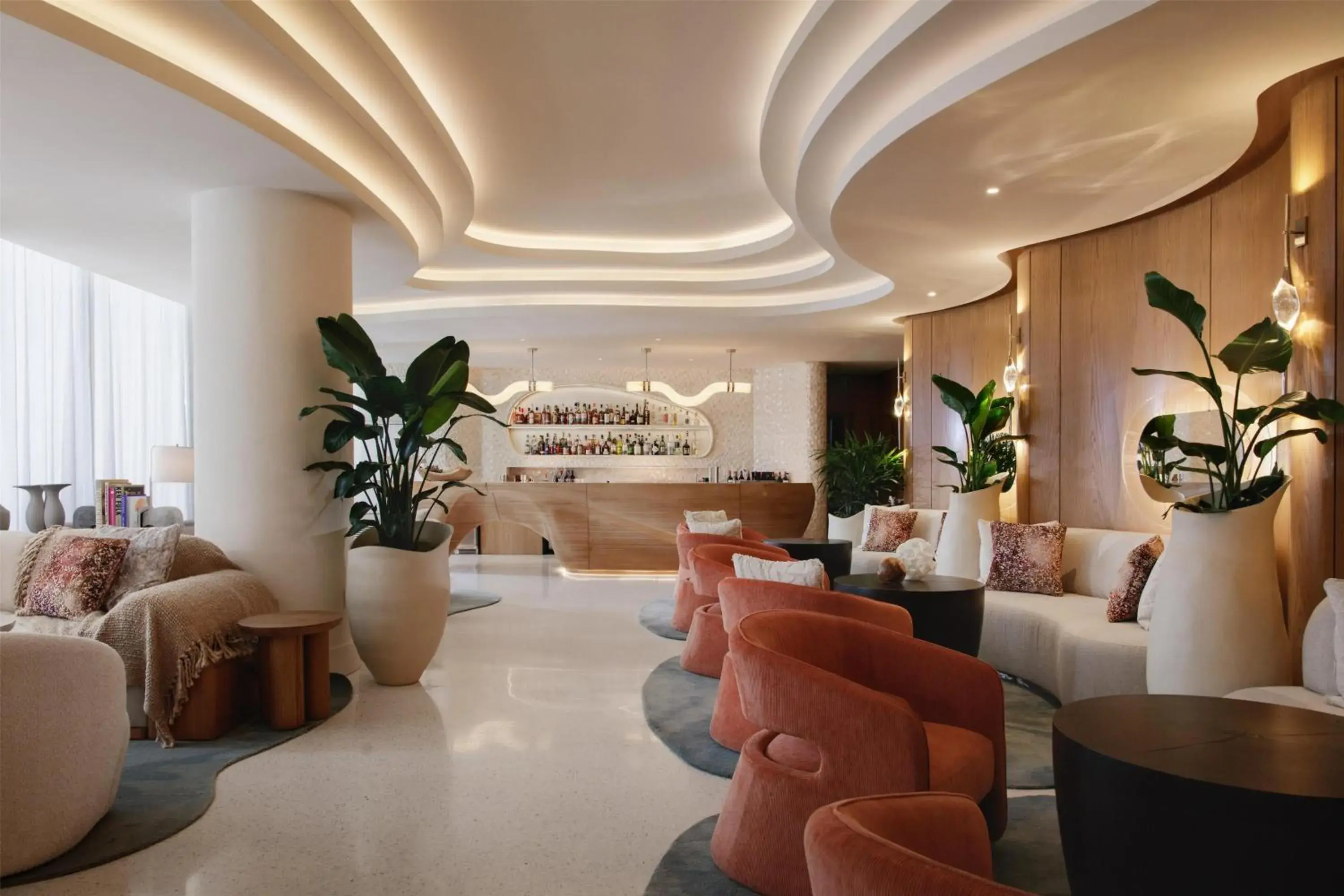 Lounge or bar in Andaz Miami Beach, By Hyatt Lounge or bar in Andaz Miami Beach, By Hyatt