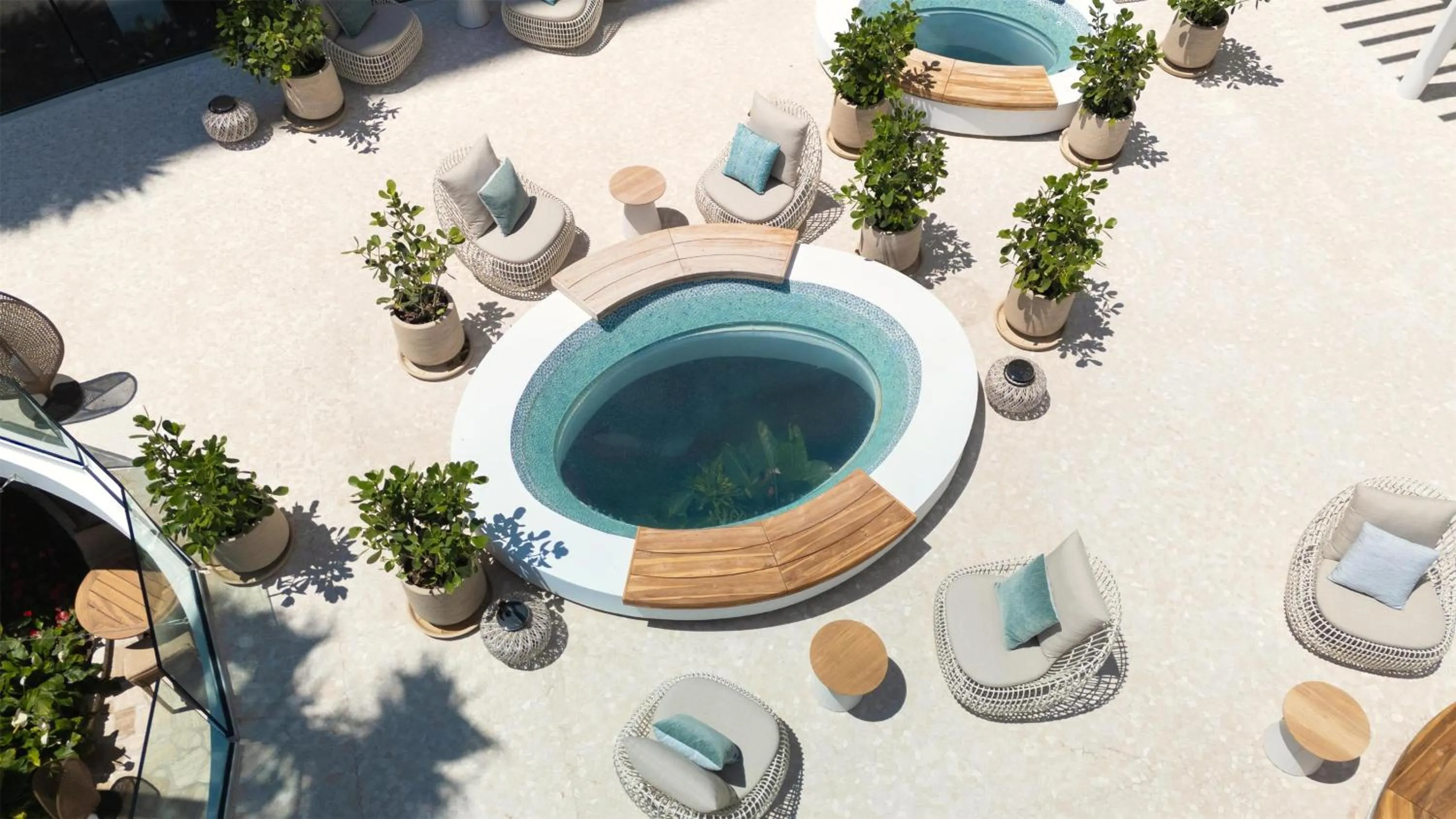 Patio in Andaz Miami Beach, By Hyatt