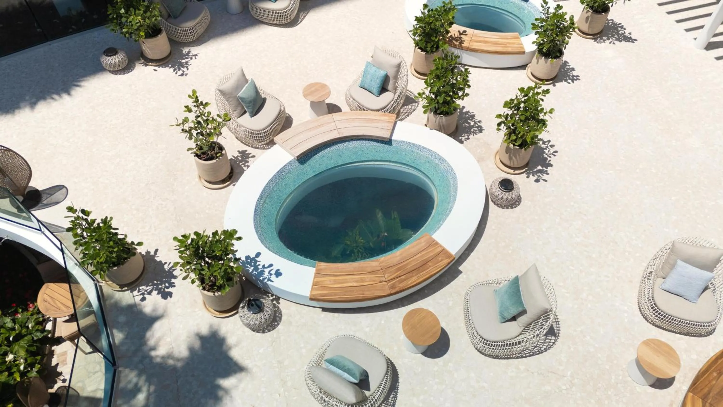 Patio in Andaz Miami Beach, By Hyatt