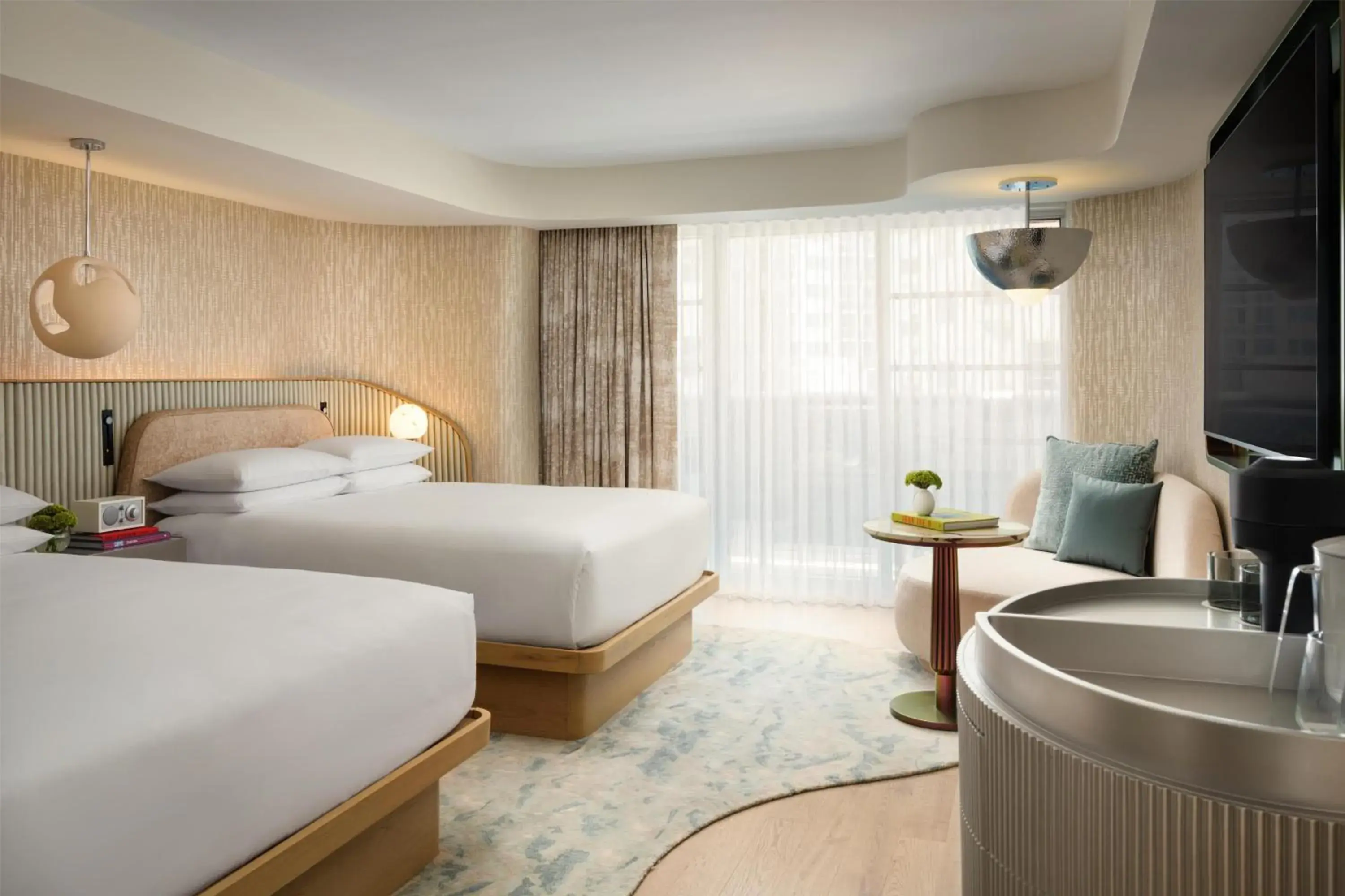 Bedroom, Bed in Andaz Miami Beach, By Hyatt Bedroom, Bed in Andaz Miami Beach, By Hyatt