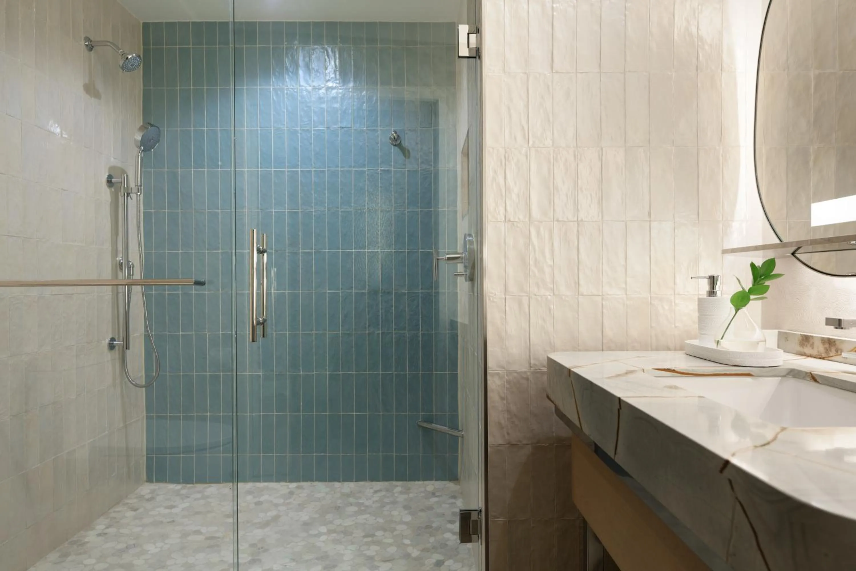 Shower in Andaz Miami Beach, By Hyatt