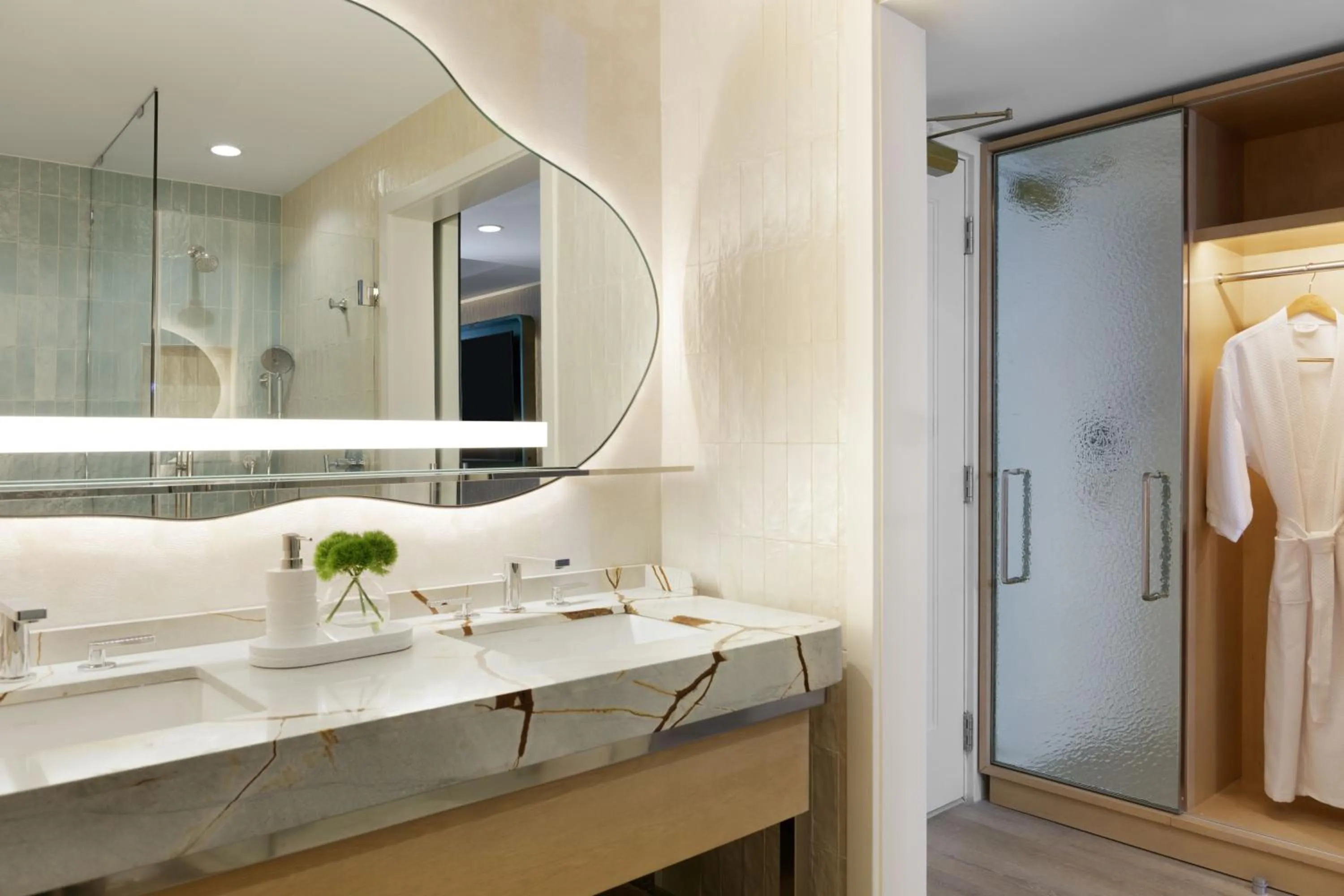 Bathroom in Andaz Miami Beach, By Hyatt