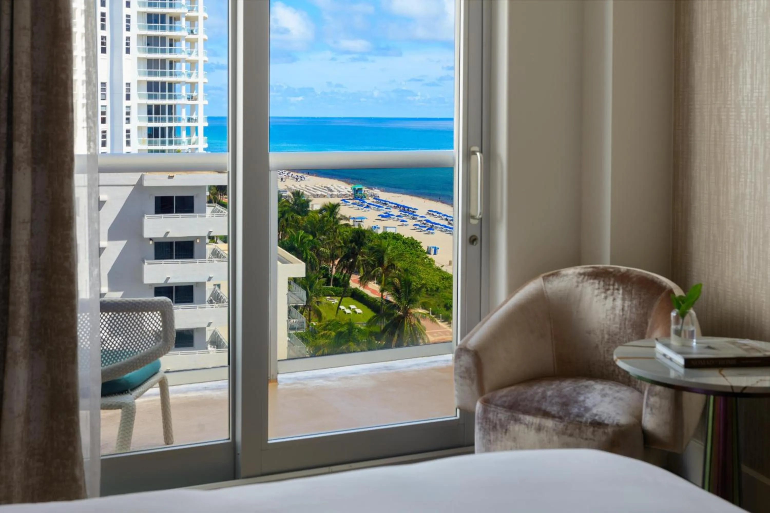 Bedroom in Andaz Miami Beach Resort & Spa