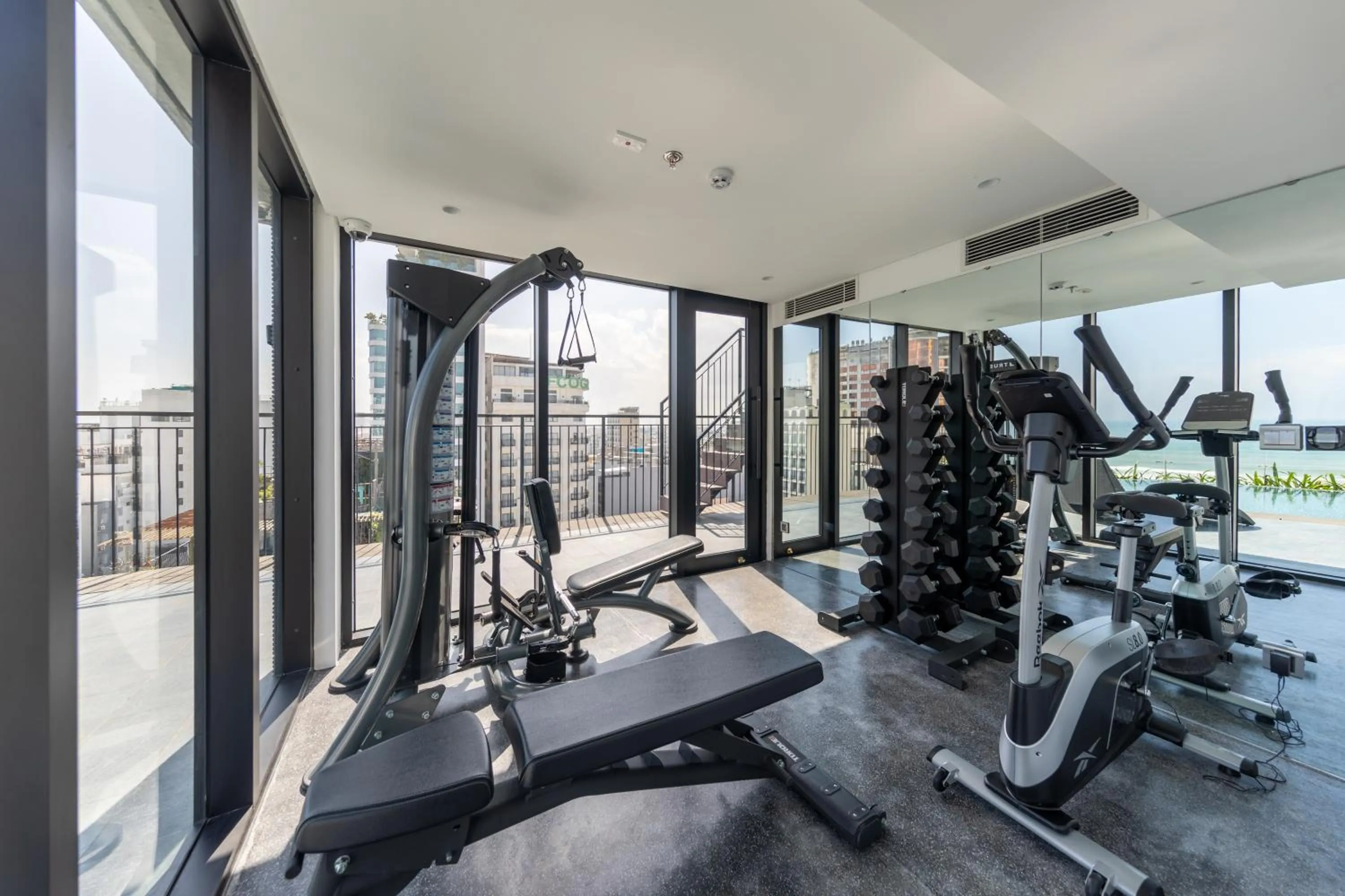 Fitness centre/facilities in Taiyo Hotel & Apartment