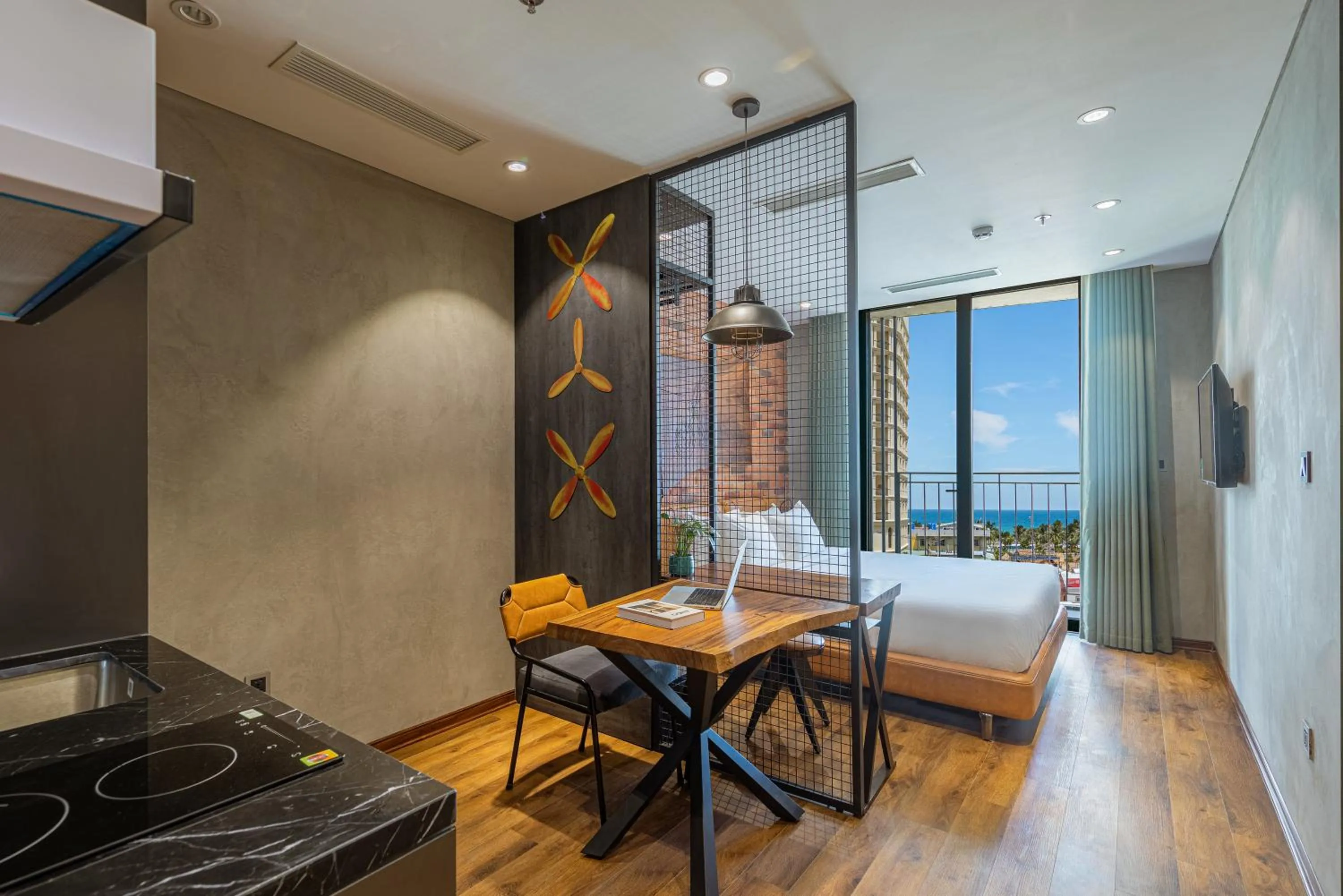 Living room in Taiyo Hotel & Apartment