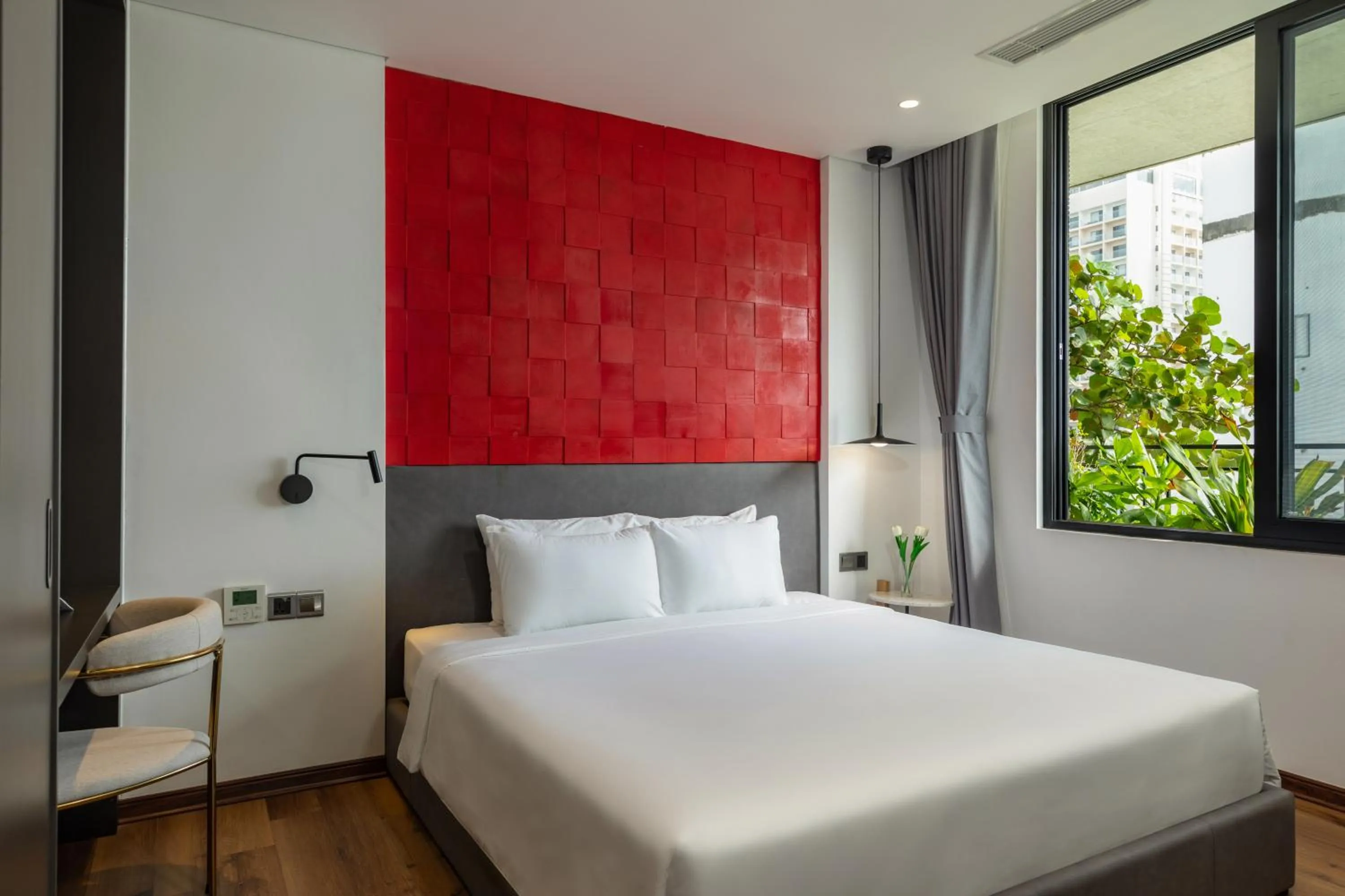 Bed in Taiyo Hotel & Apartment