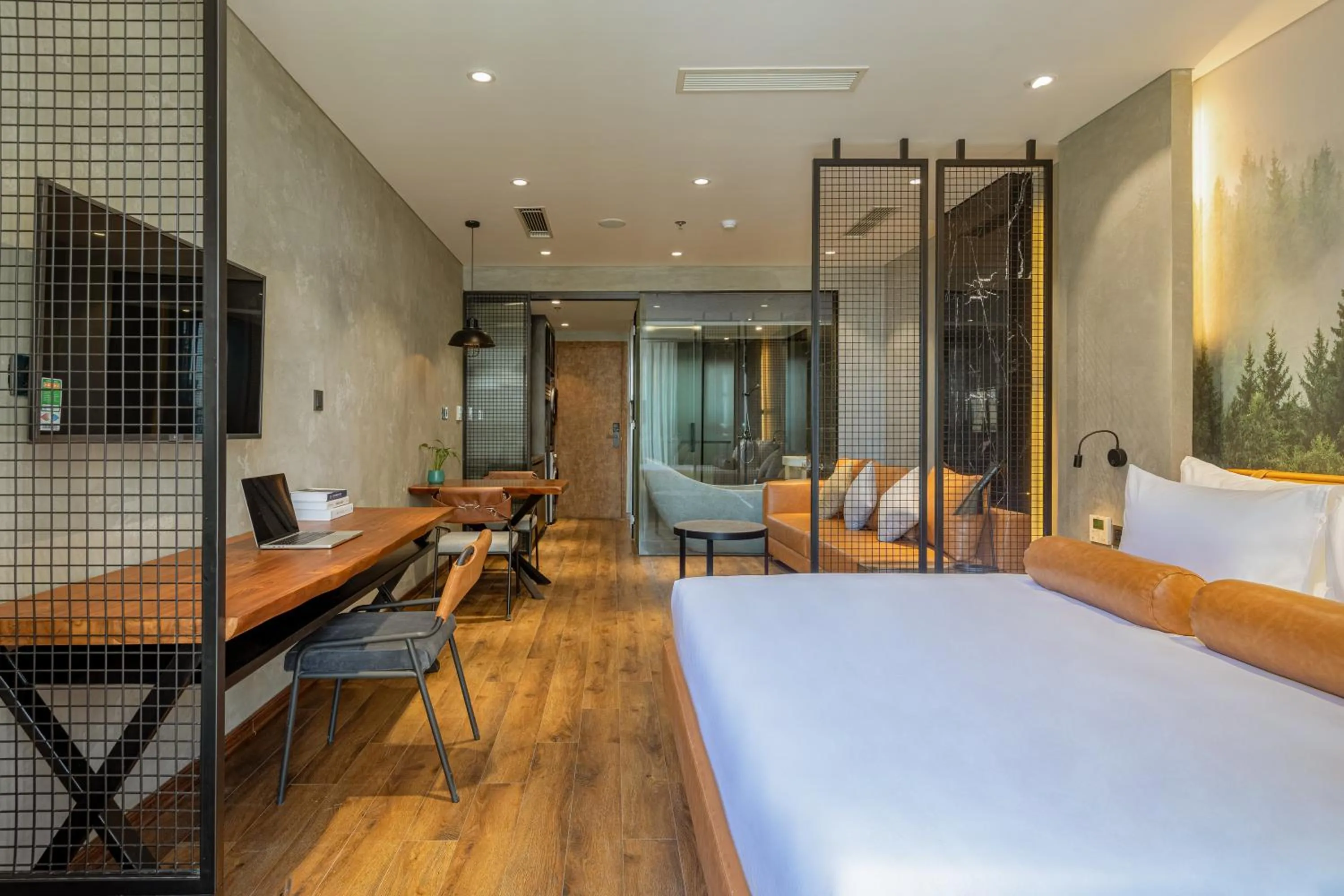 Bed in Taiyo Hotel & Apartment